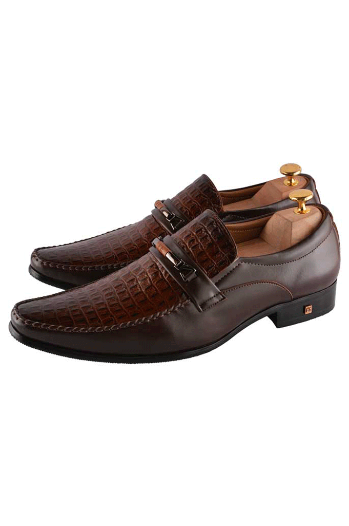 Formal Shoes For Men in D-Brown - SMF0083-D-BROWN