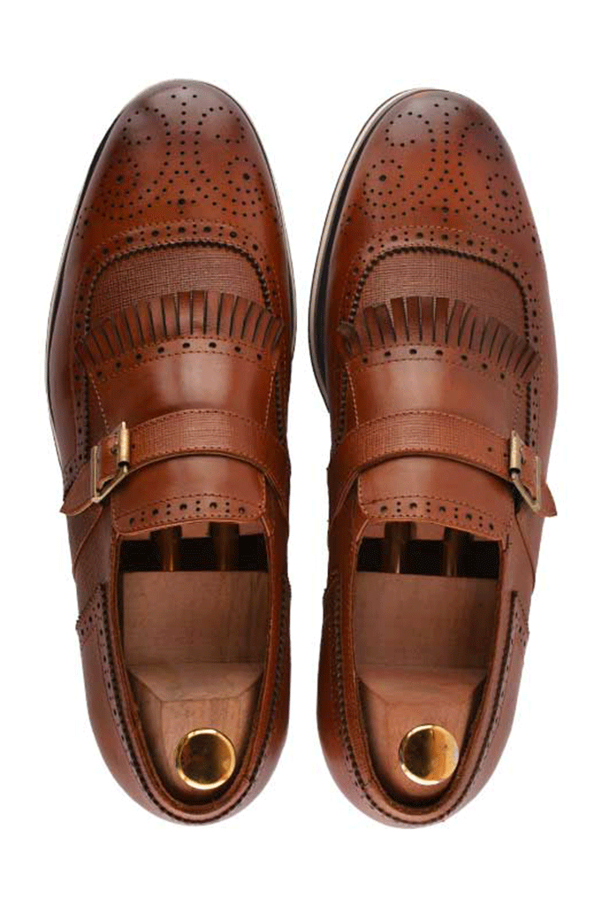 Formal Shoes For Men in L-Brown - SMF0068-L-Brown