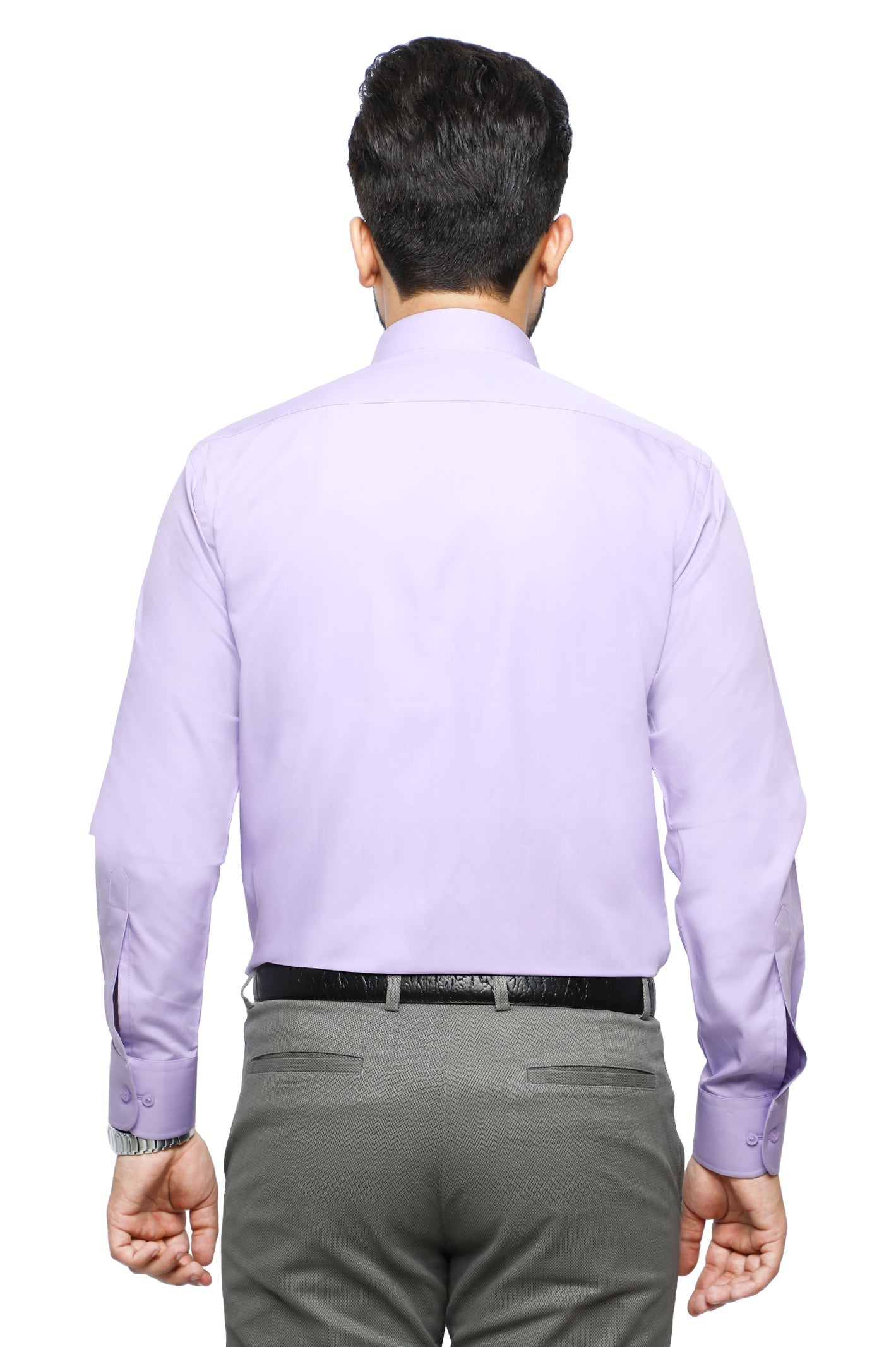 Formal Plain Shirt in Purple SKU: AB203-PURPLE - Diners