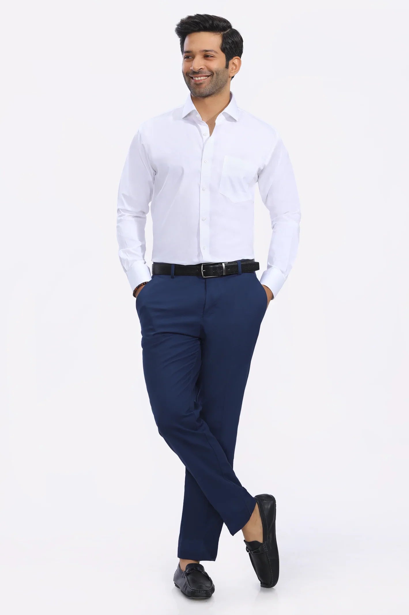 White Plain Formal Shirt