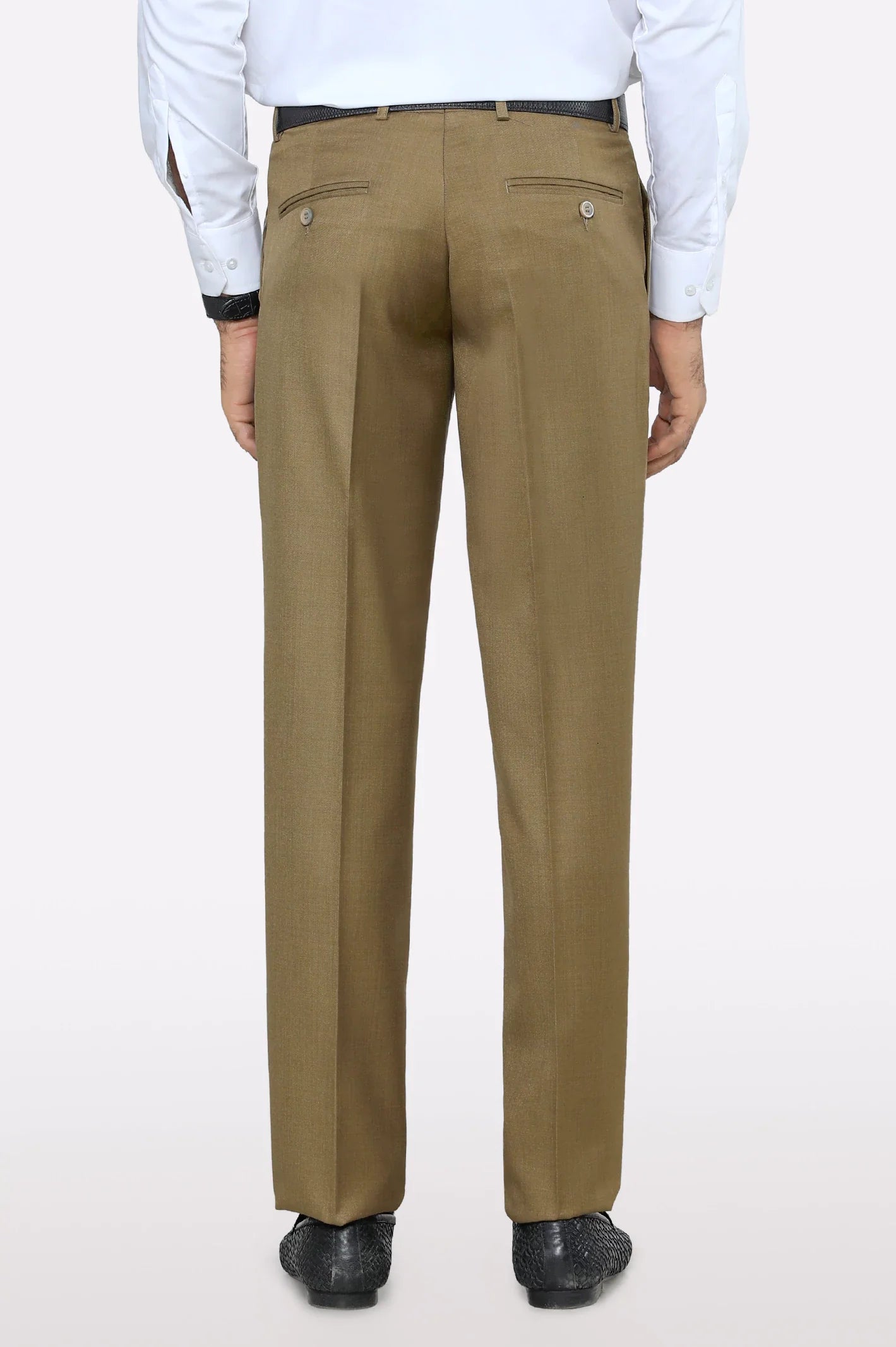 Brown Smart Fit Formal Trouser