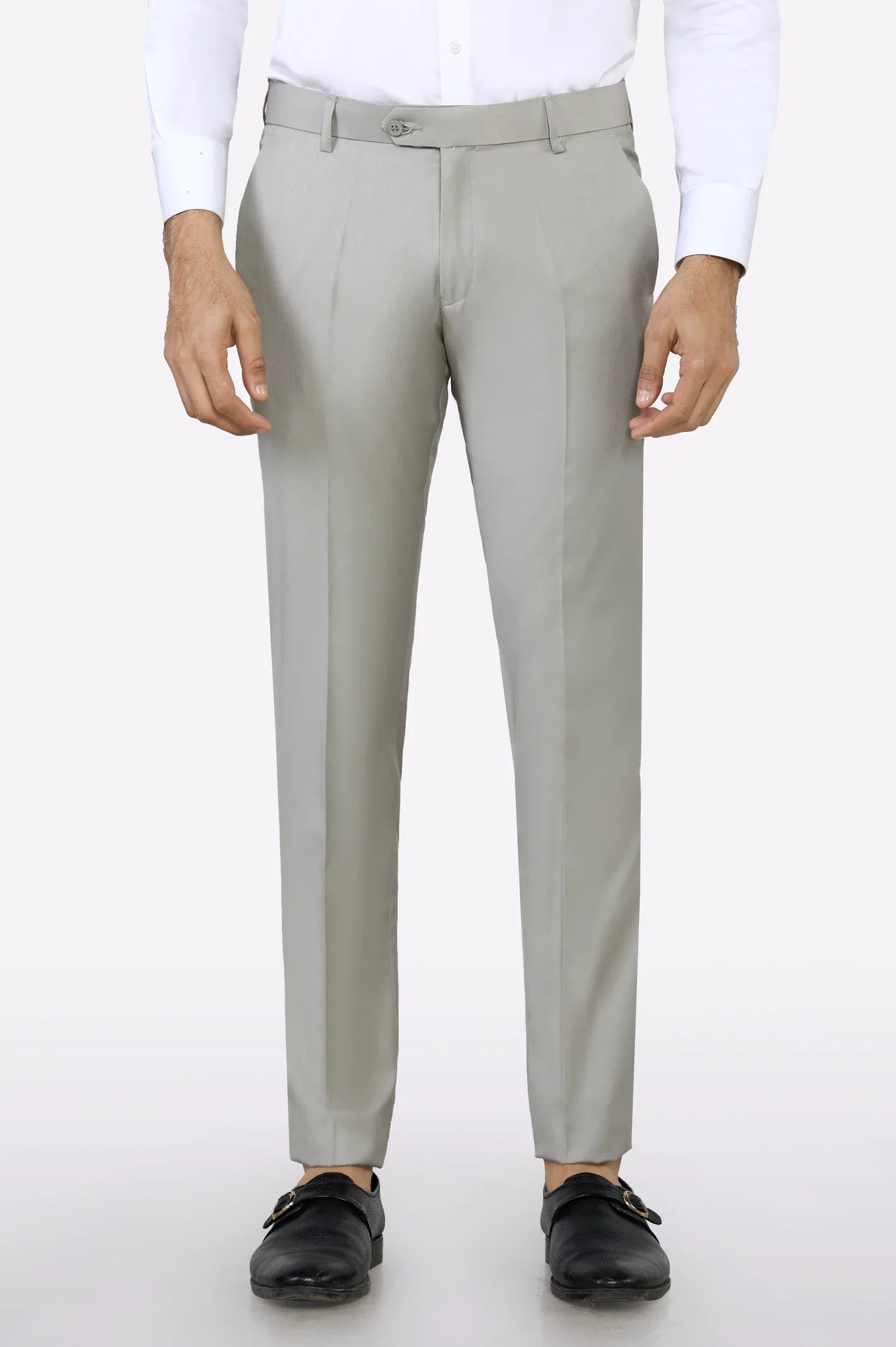 Sand Slim Fit Formal Trouser