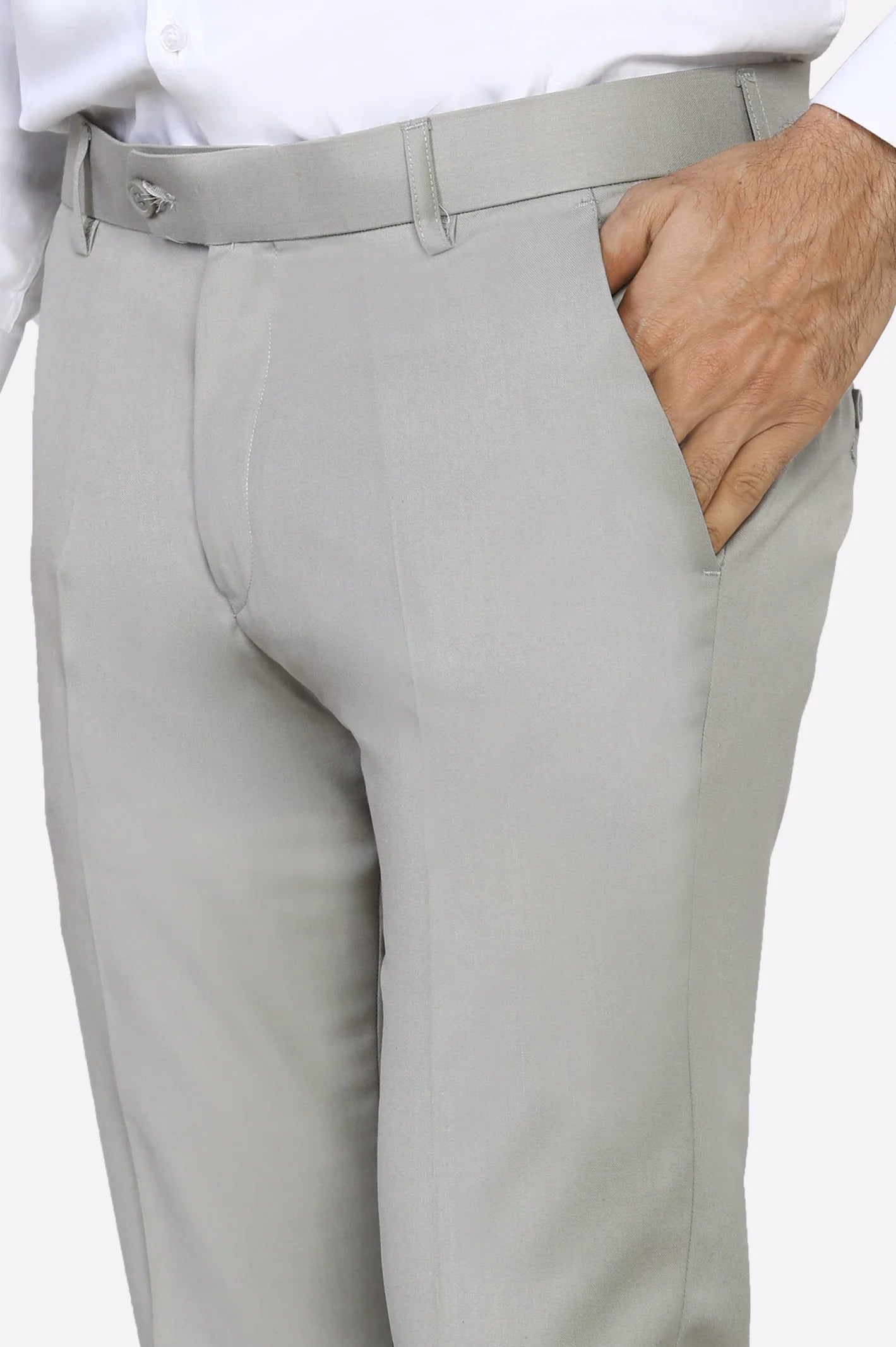 Sand Slim Fit Formal Trouser