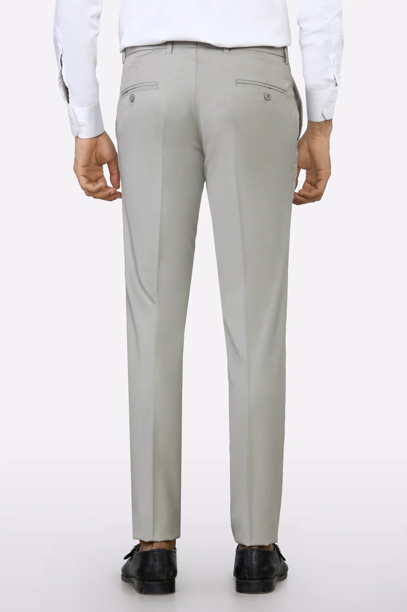 Sand Slim Fit Formal Trouser