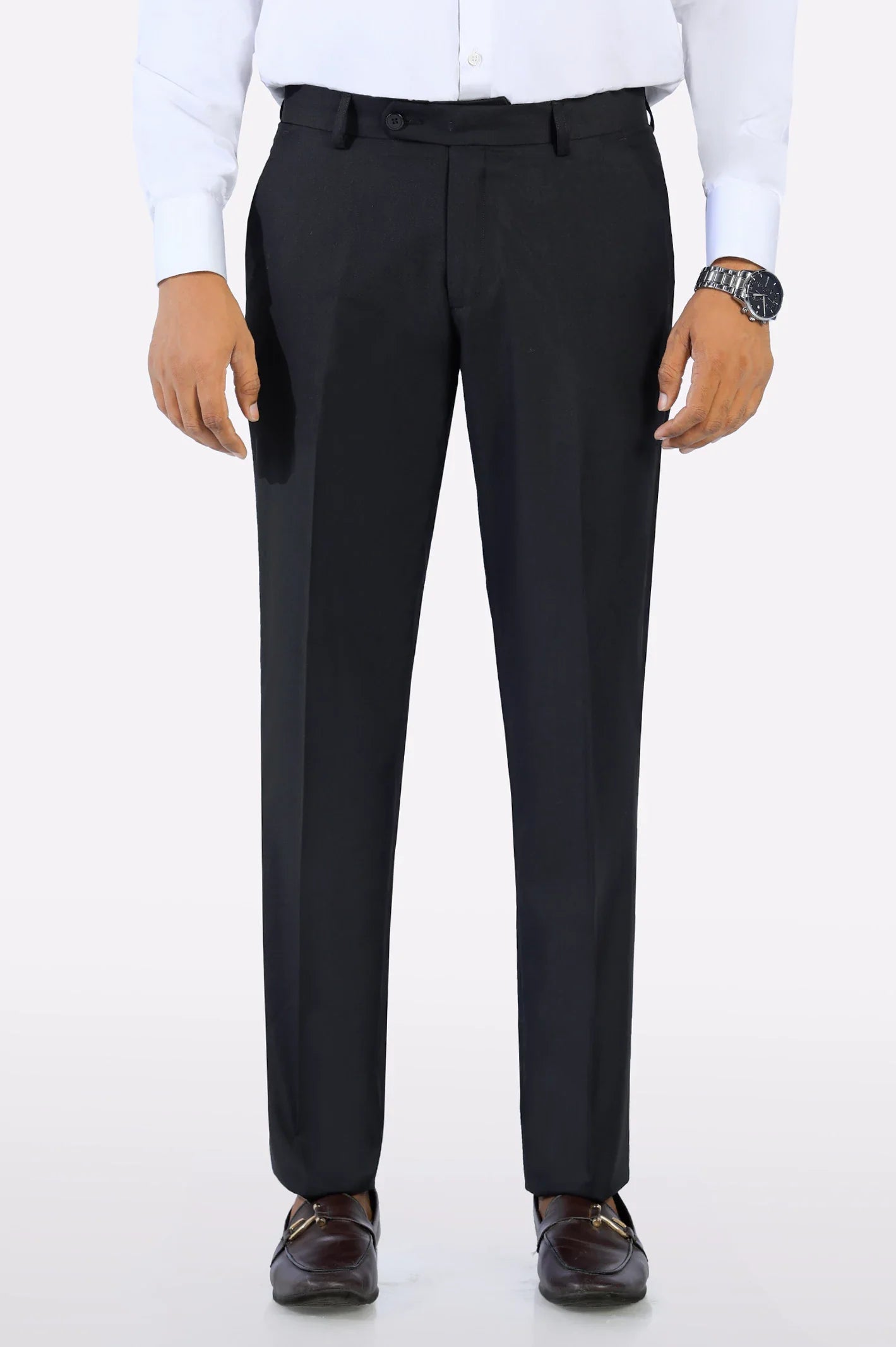 Black Smart Fit Formal Trouser