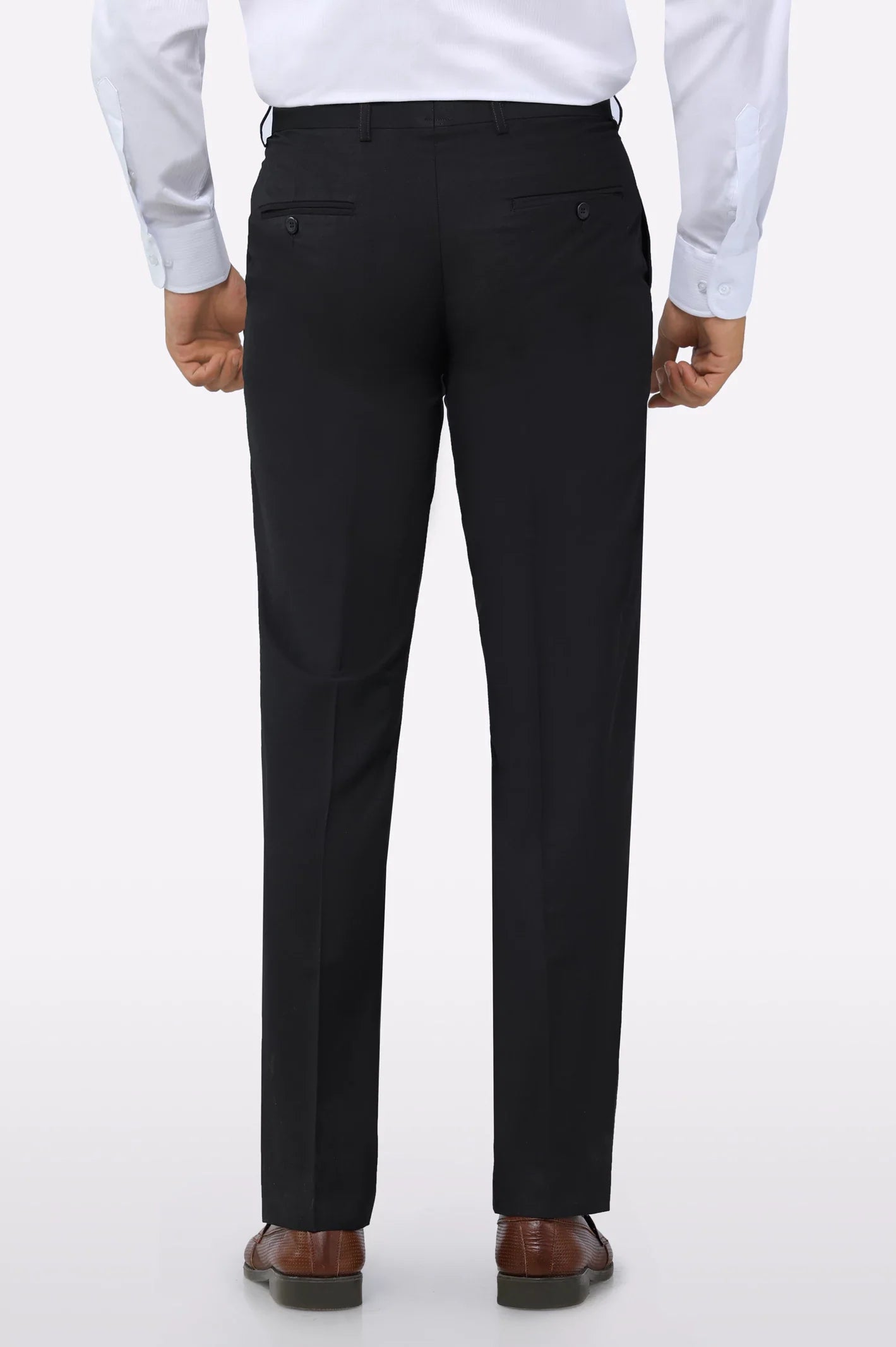 Black Smart Fit Formal Trouser