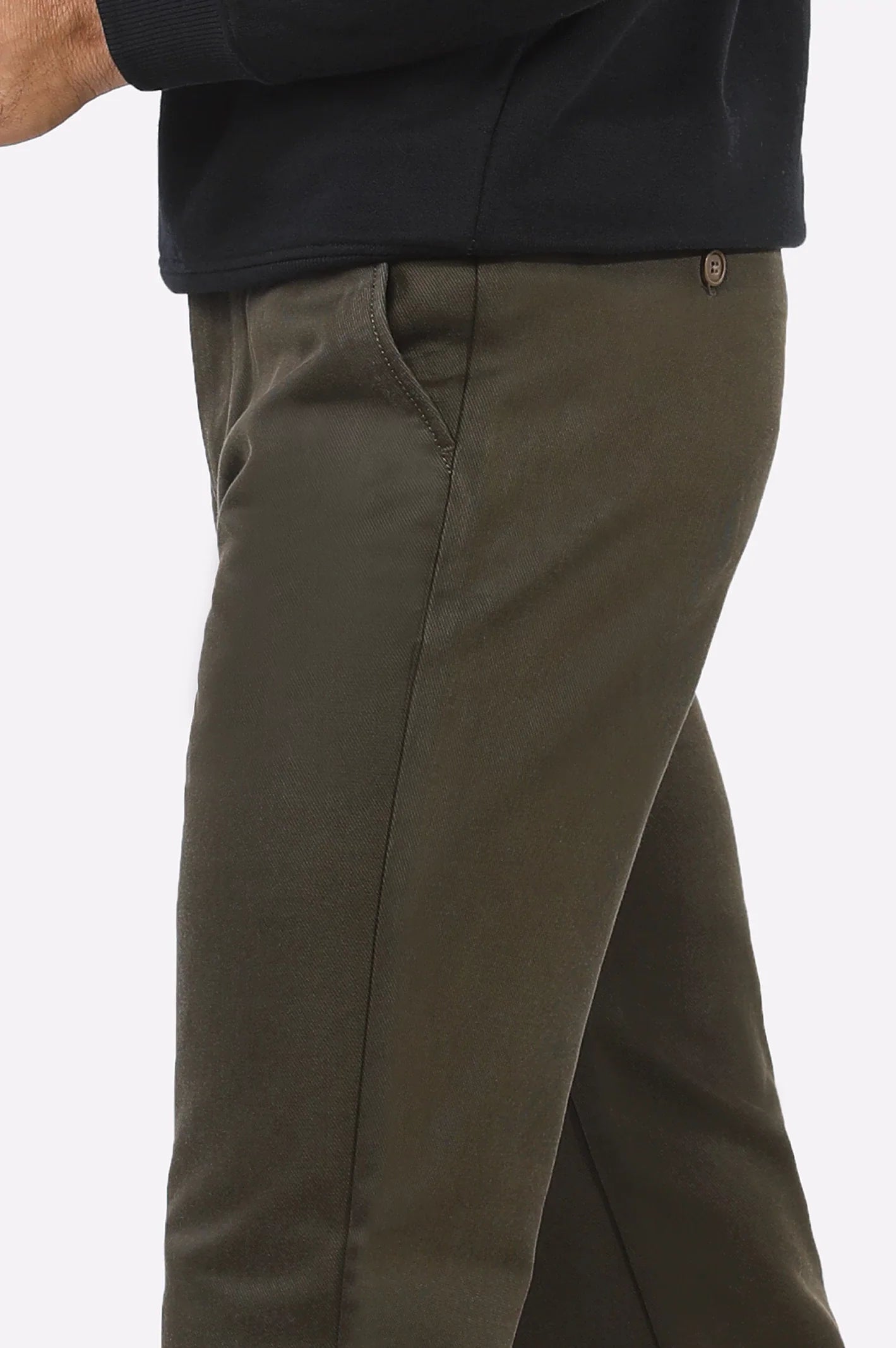 Green Smart Fit Cotton Chino From Diners