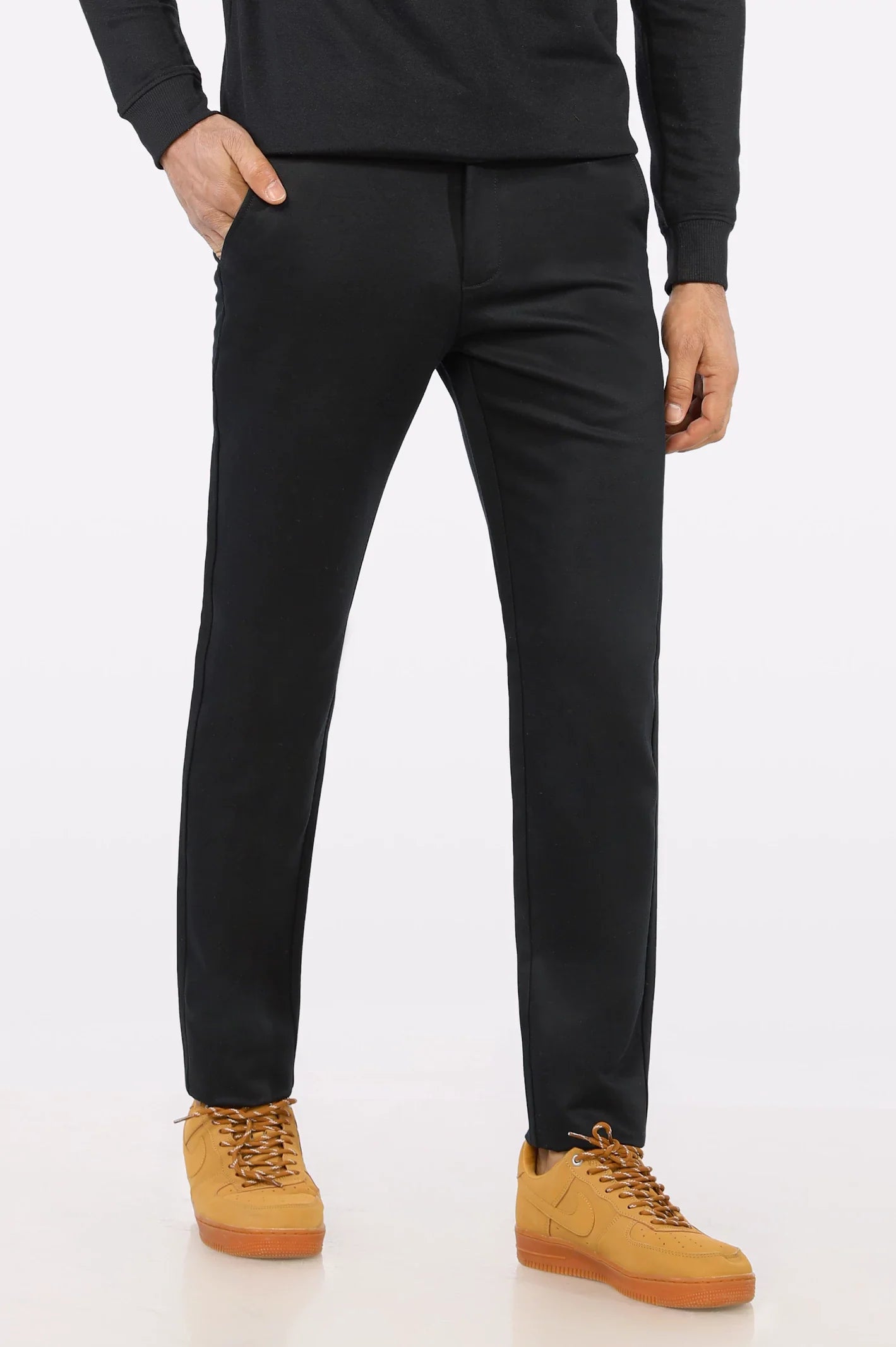 Navy Blue Smart Fit Cotton Chino From Diners