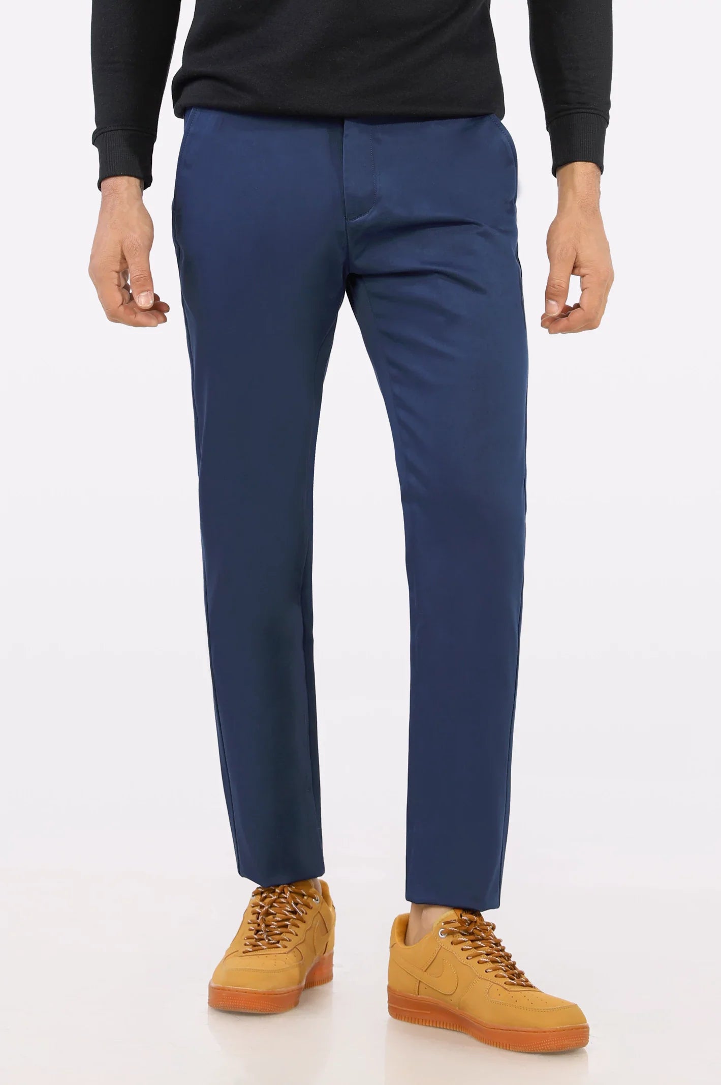 Royal Blue Smart Fit Cotton Chino