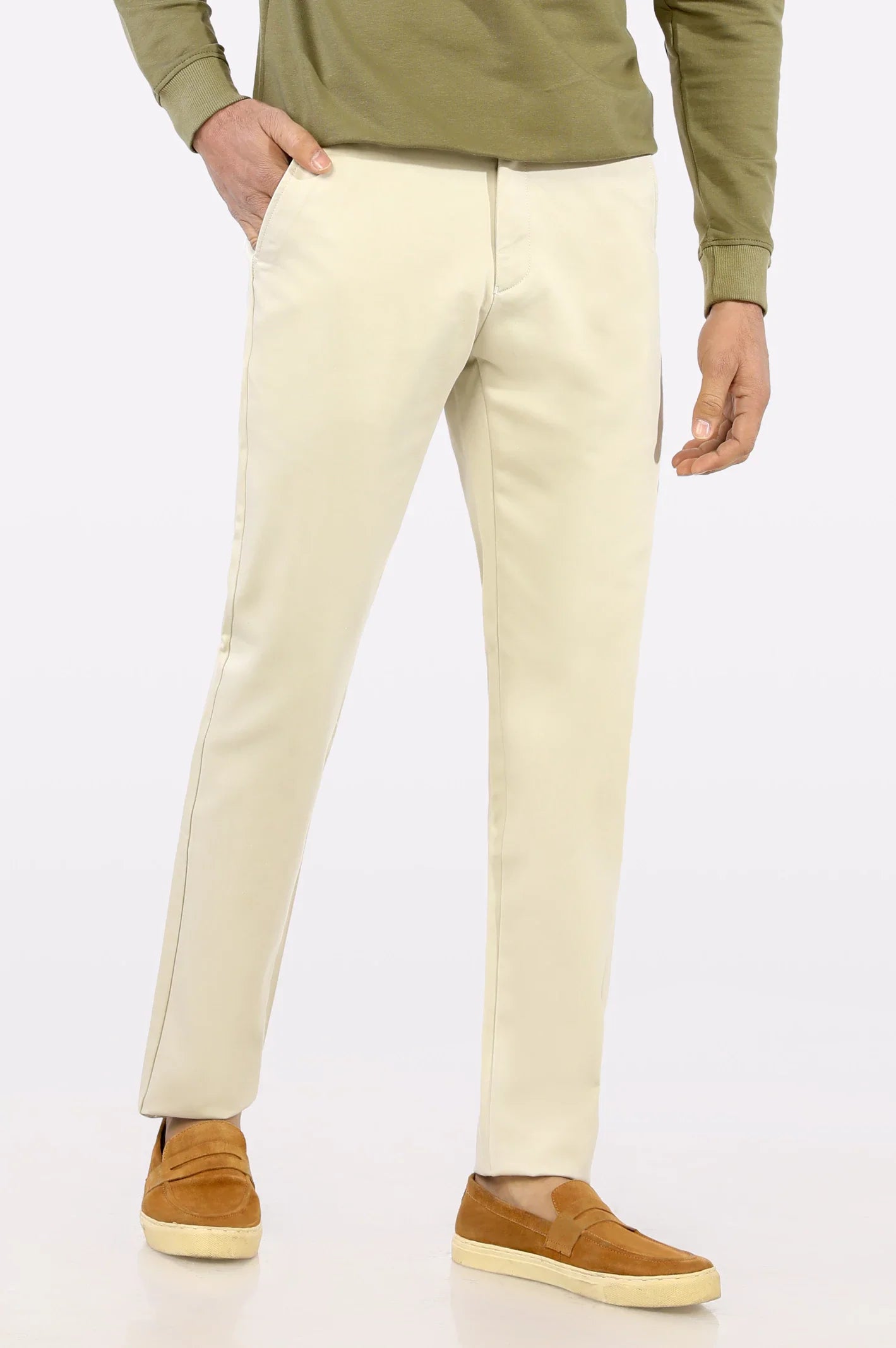 Fawn Smart Fit Cotton Chino
