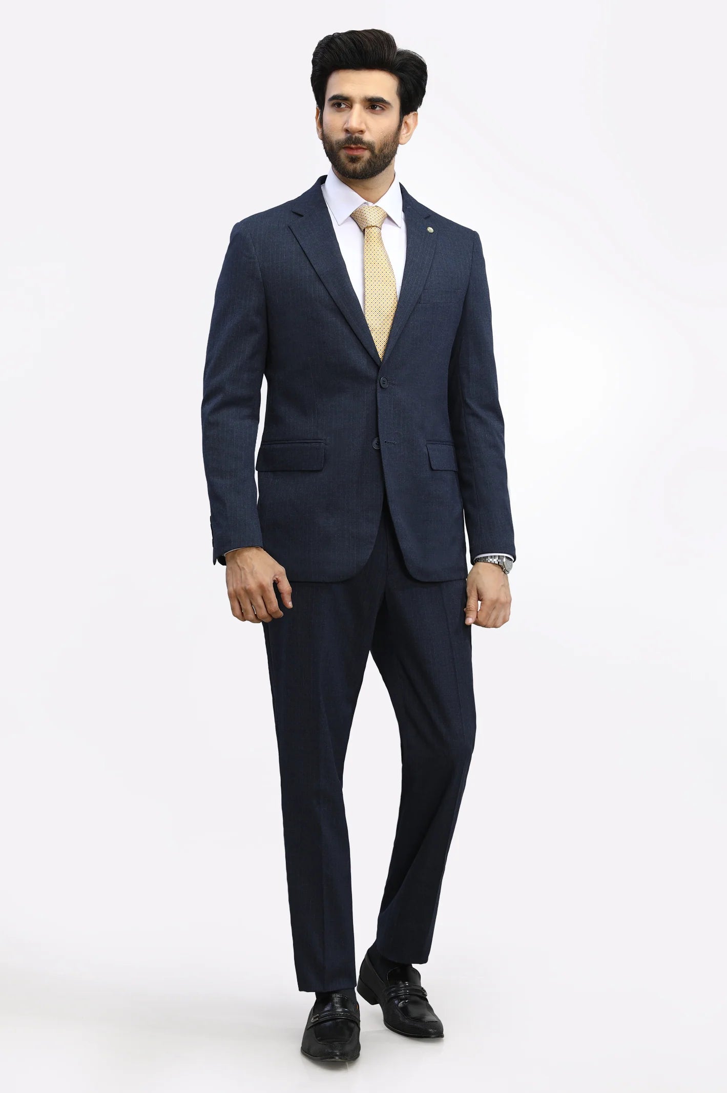 Diner's 2 Pcs Suit in Dark Grey