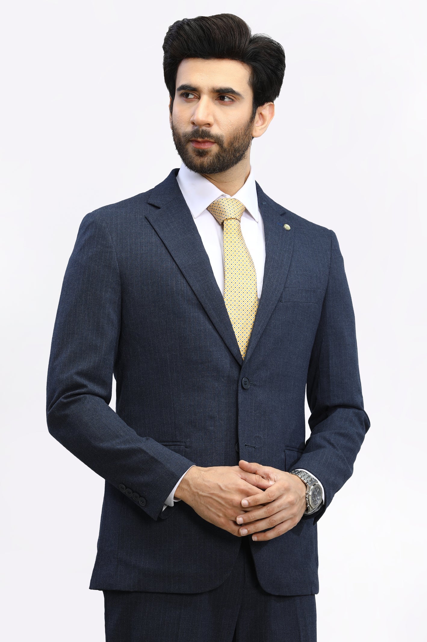 Diner's 2 Pcs Suit in Dark Grey