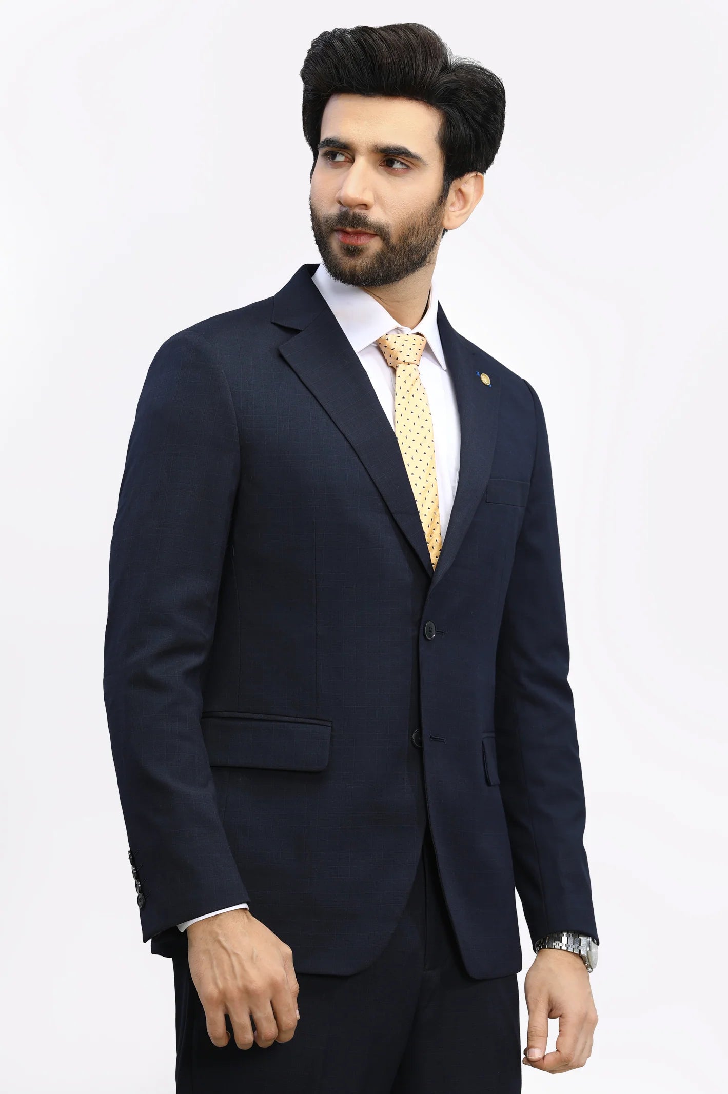 Diner's 2 Pcs Suit in Navy Blue
