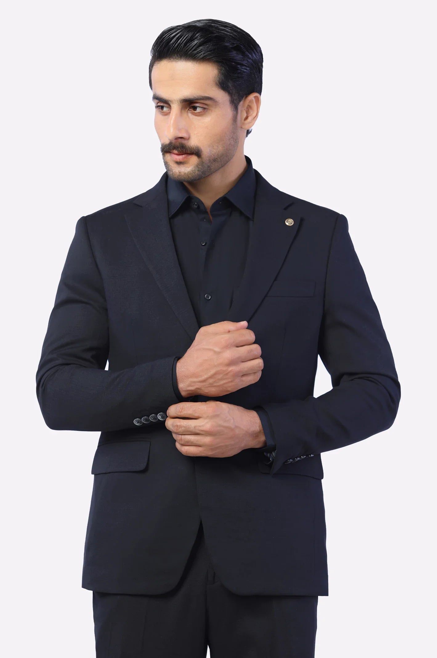 Black Formal 2PC Suit
