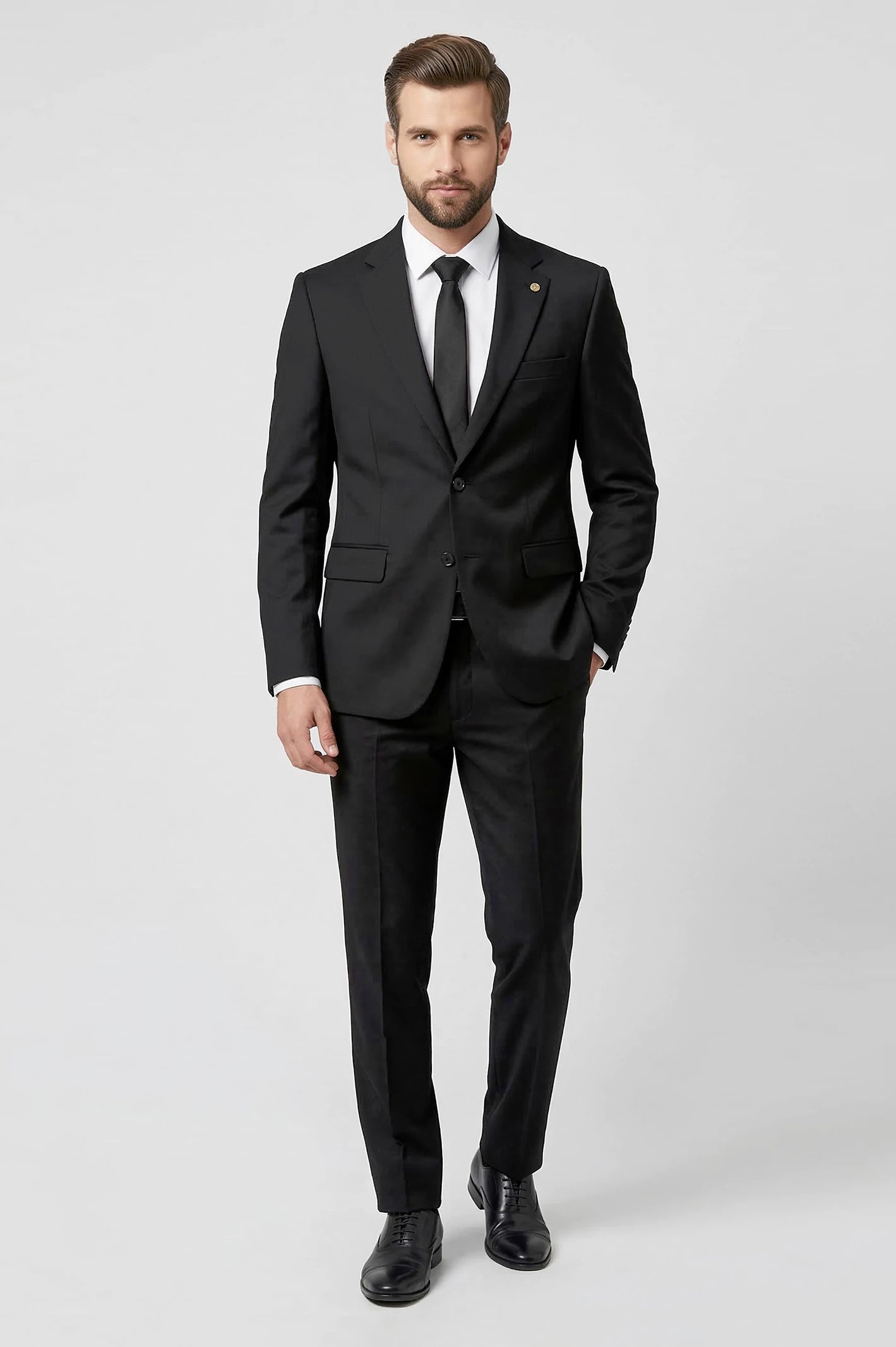 Black Formal 2PC Suit