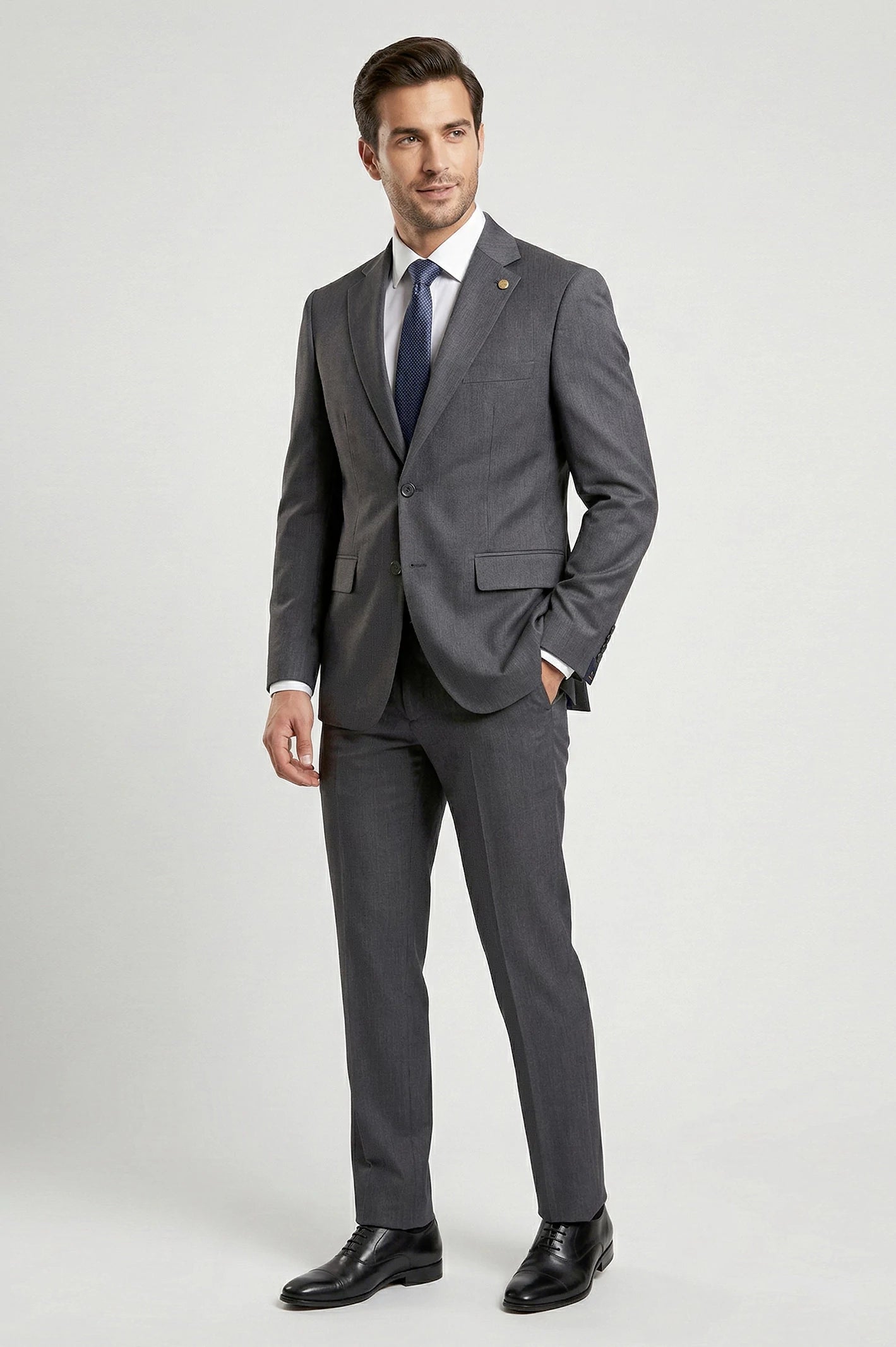 Grey Formal 2PC Suit