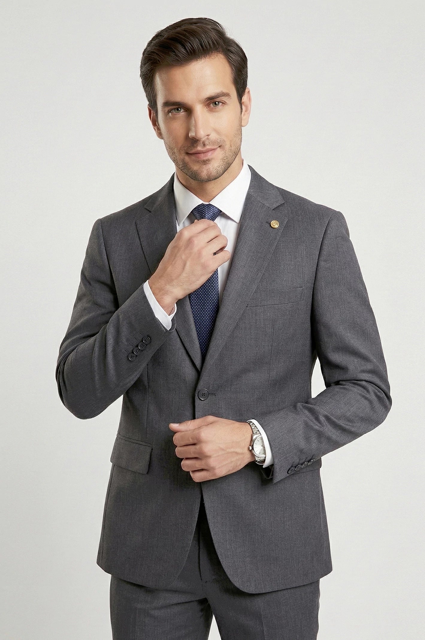 Grey Formal 2PC Suit