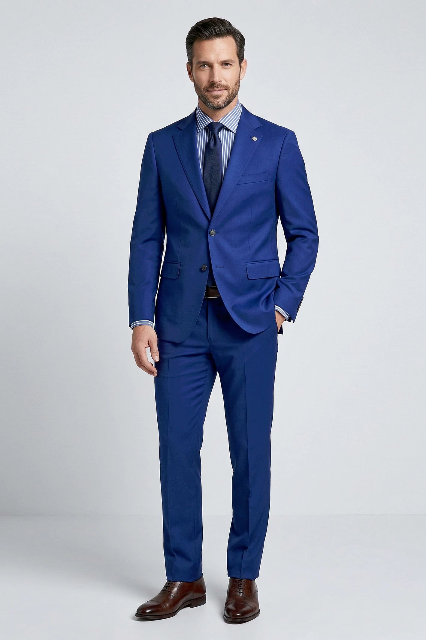 Royal Blue Formal 2PC Suit