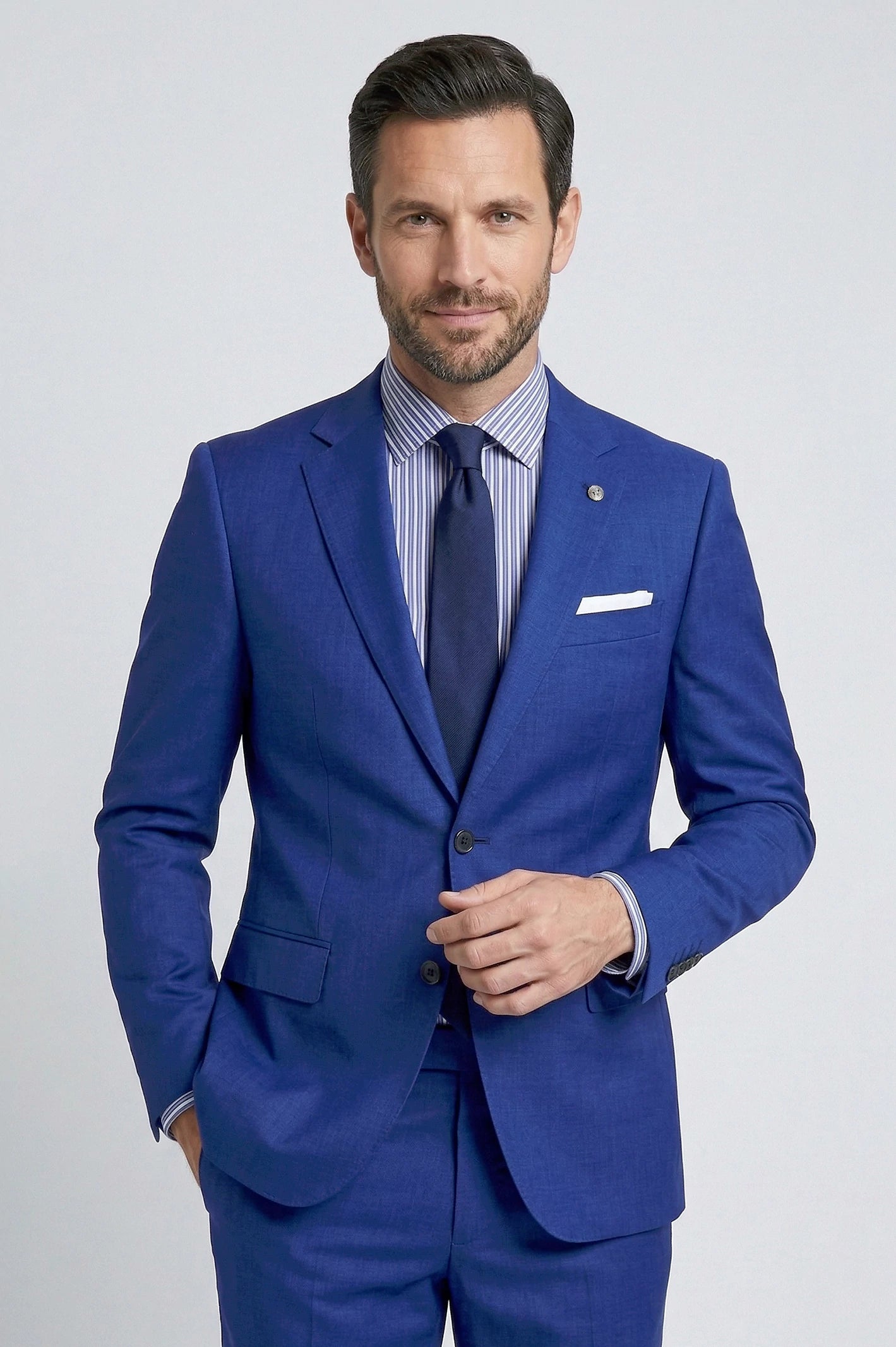 Royal Blue Formal 2PC Suit