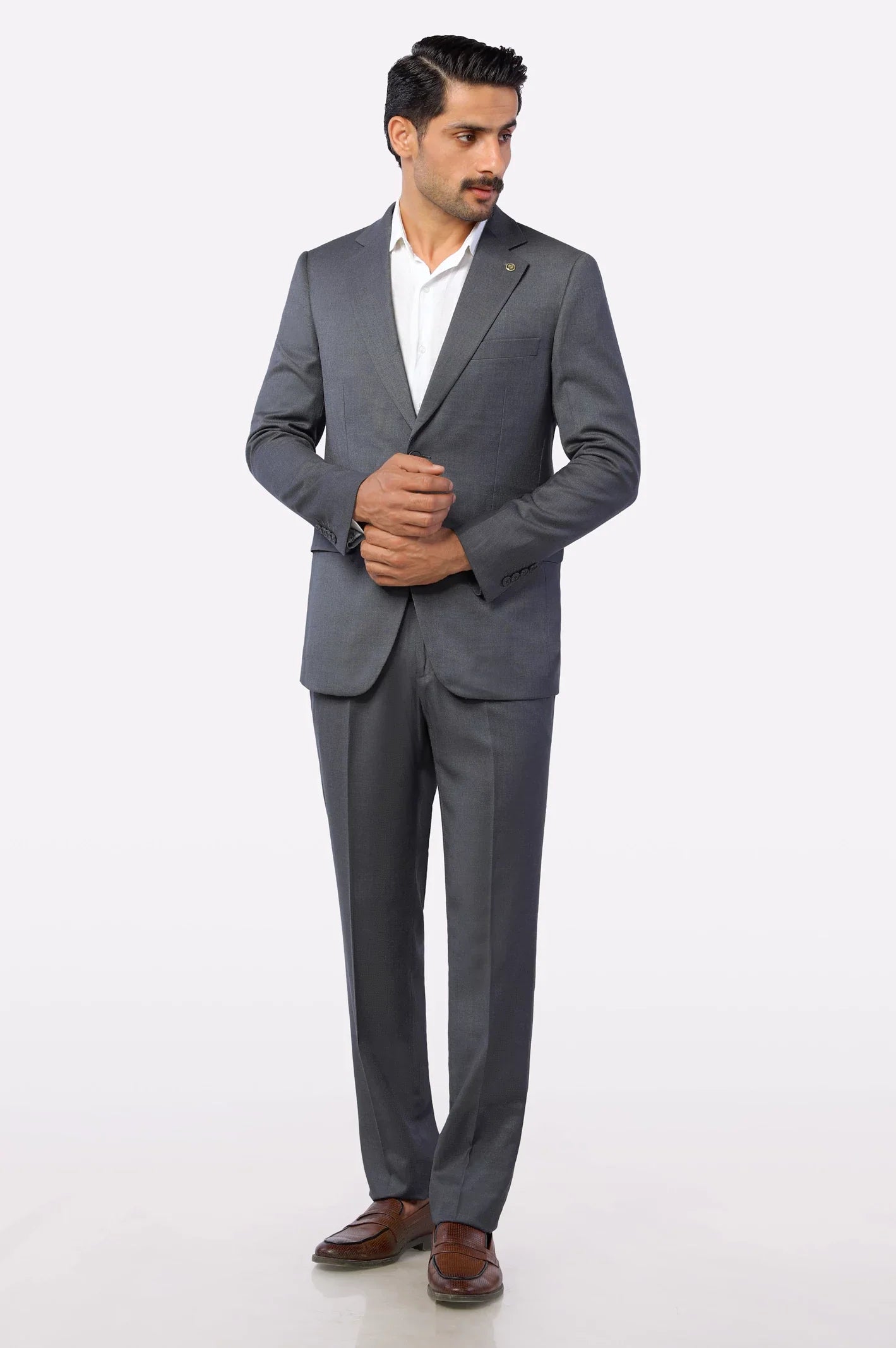 Grey Formal 2PC Suit