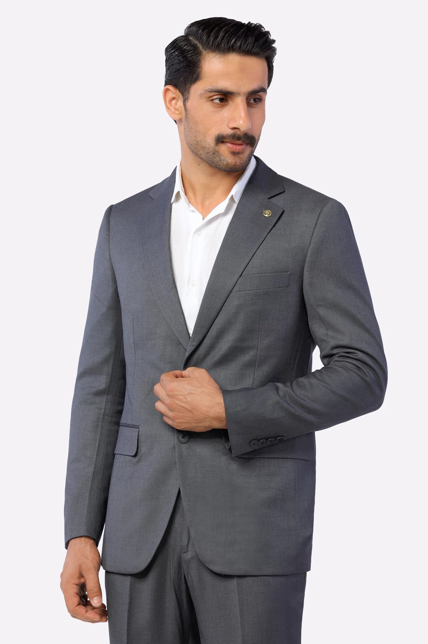 Grey Formal 2PC Suit