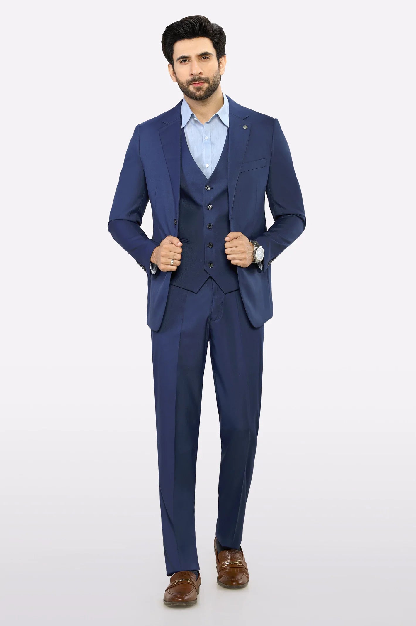 Royal Blue Formal 3PC Suit