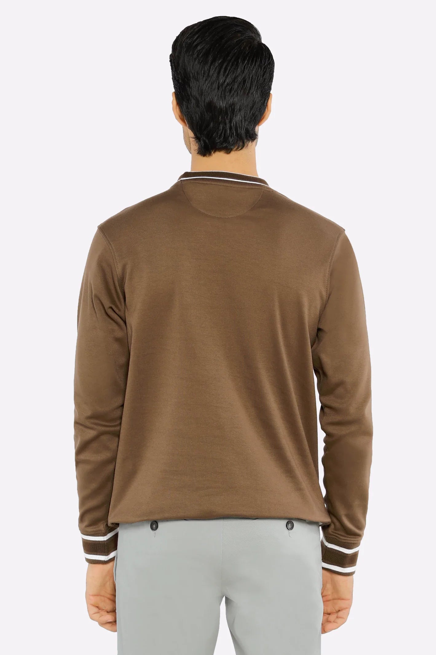 Light Brown Graphic Sweatshirt