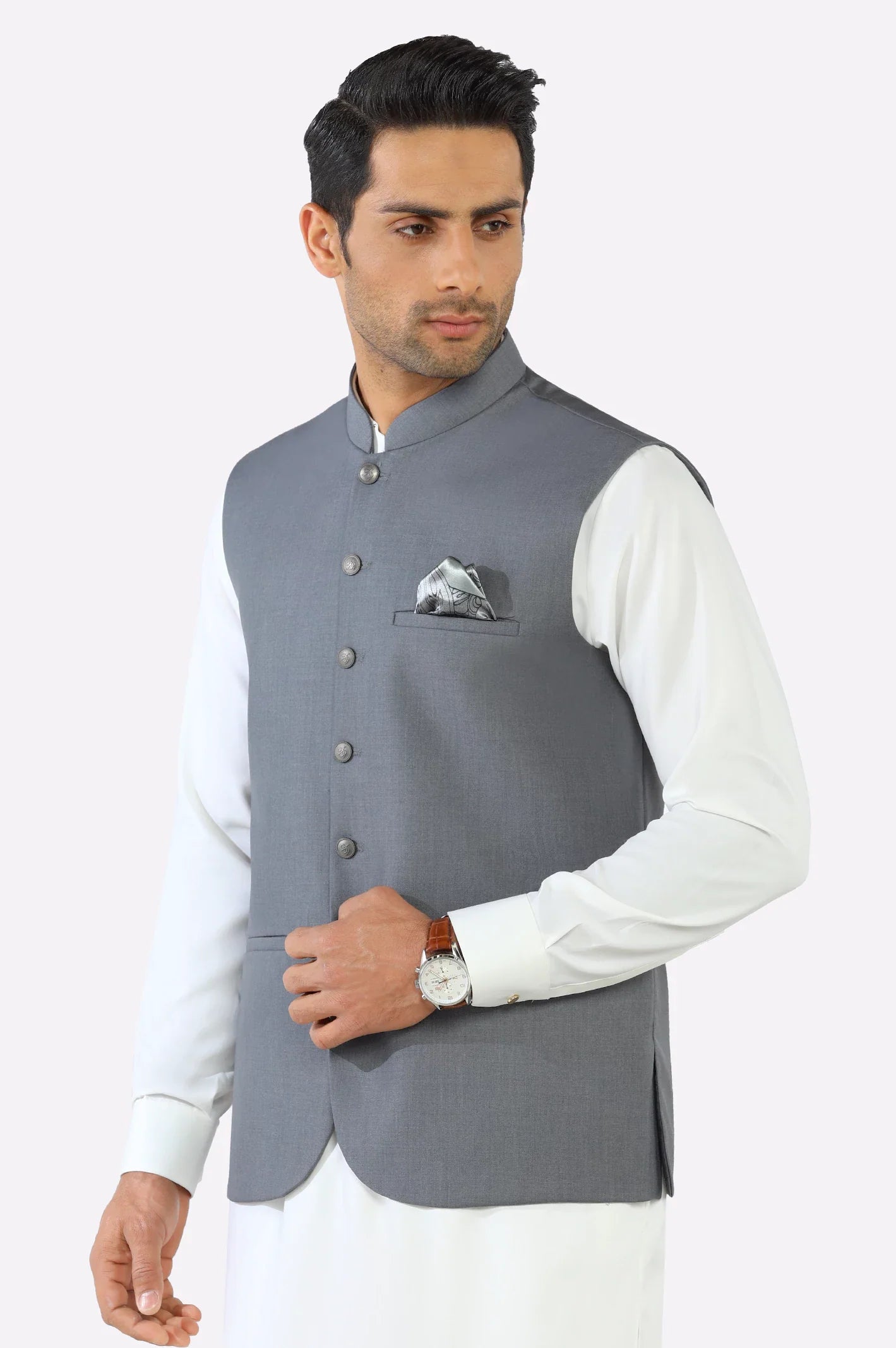 Light Grey Waistcoat