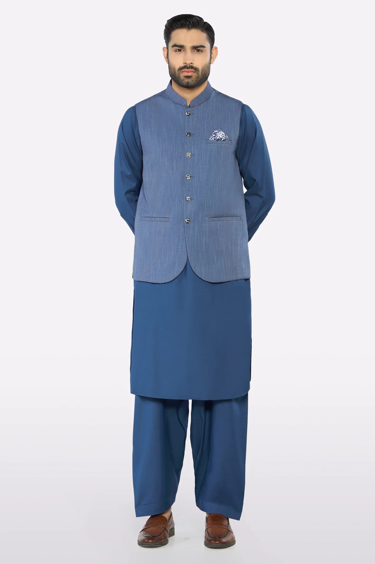 Blue Waistcoat
