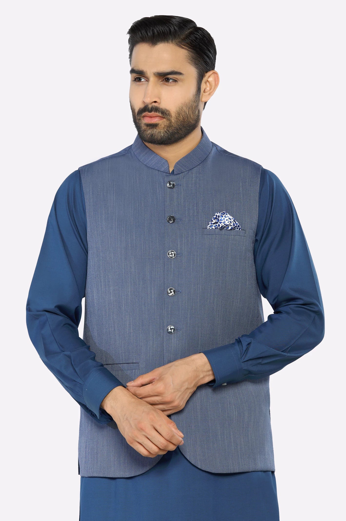 Blue Waistcoat