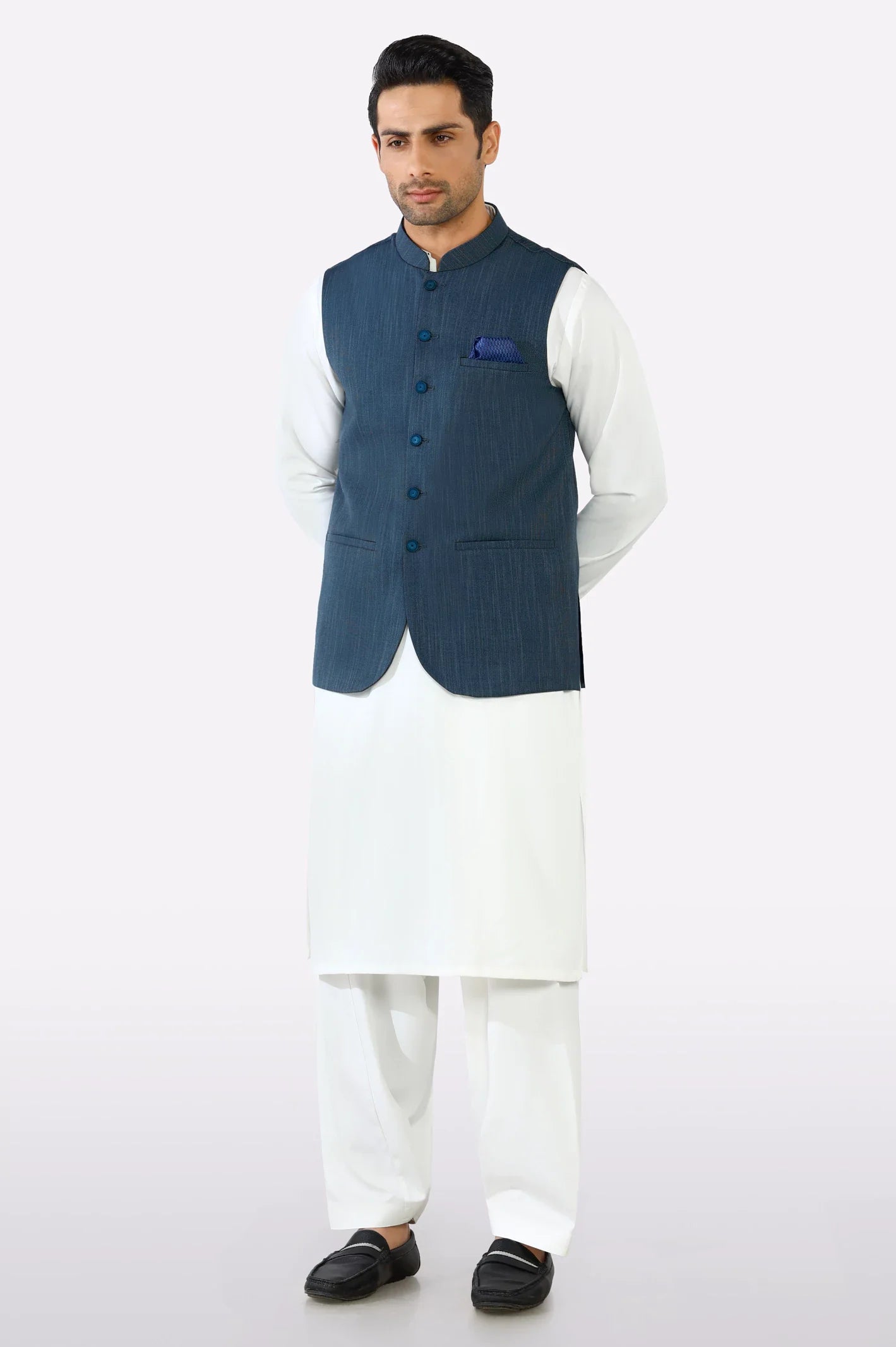 Dark Blue Waistcoat
