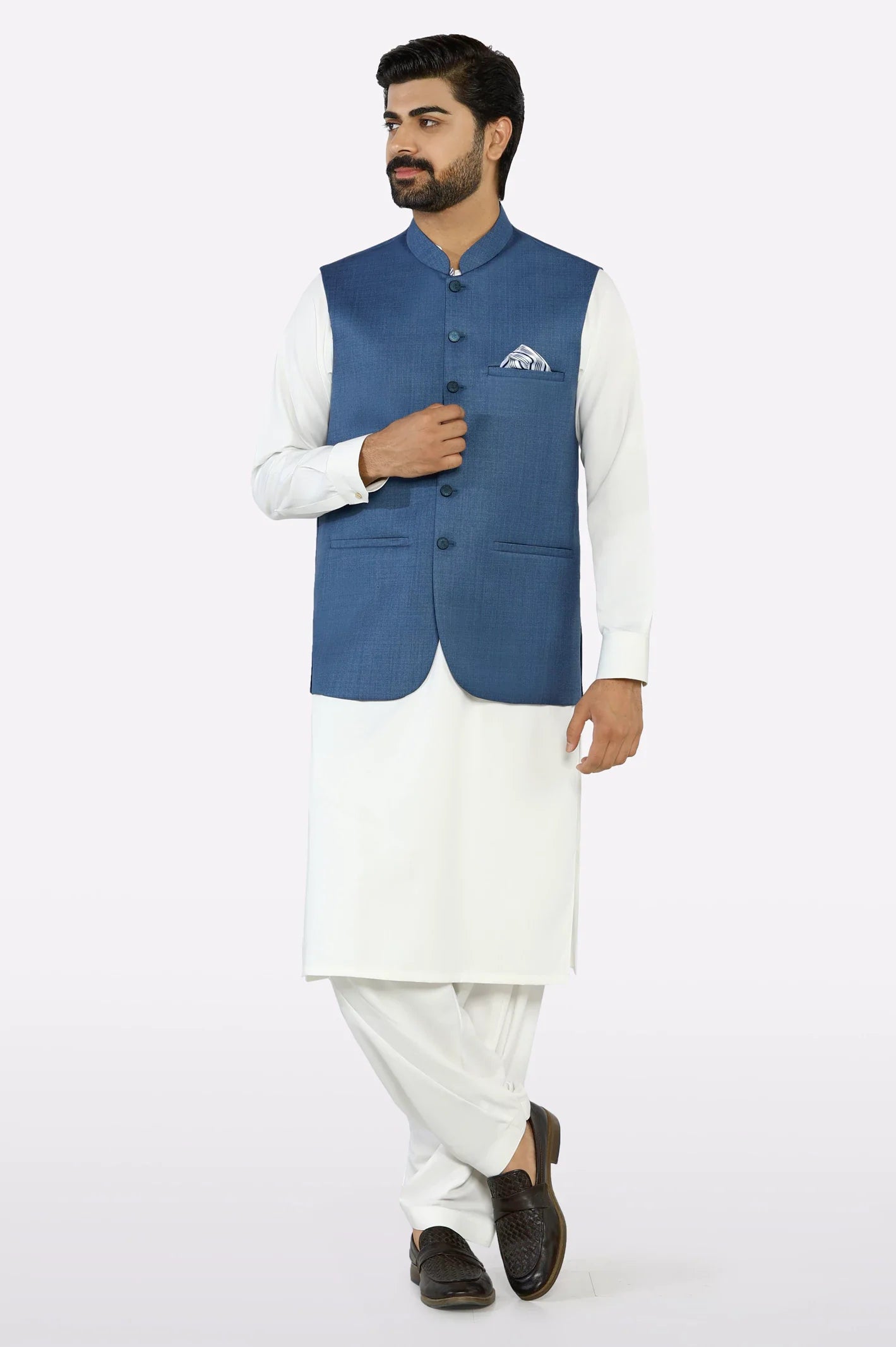 Blue Waistcoat