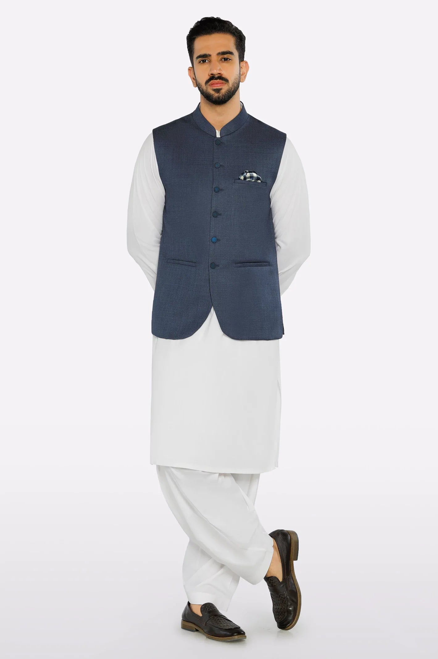 Blue Waistcoat