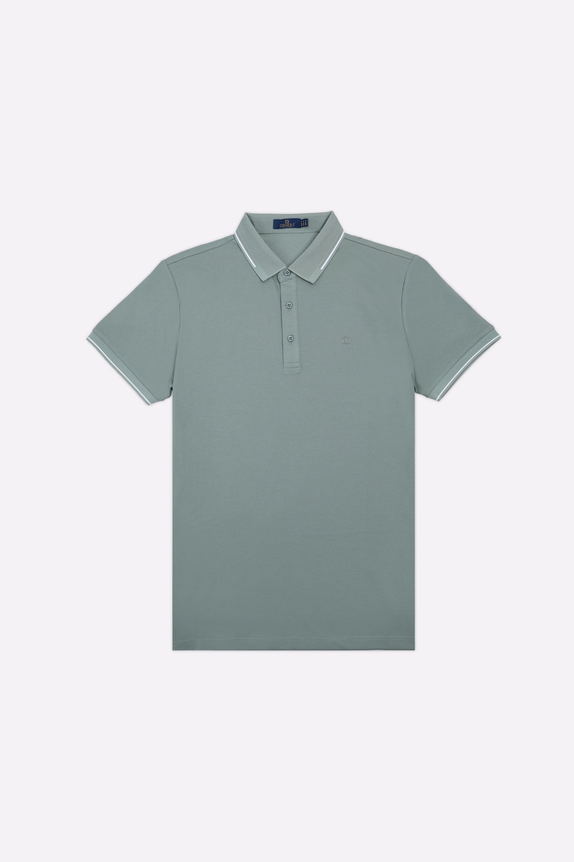 Light Green Basic Mercerized Polo