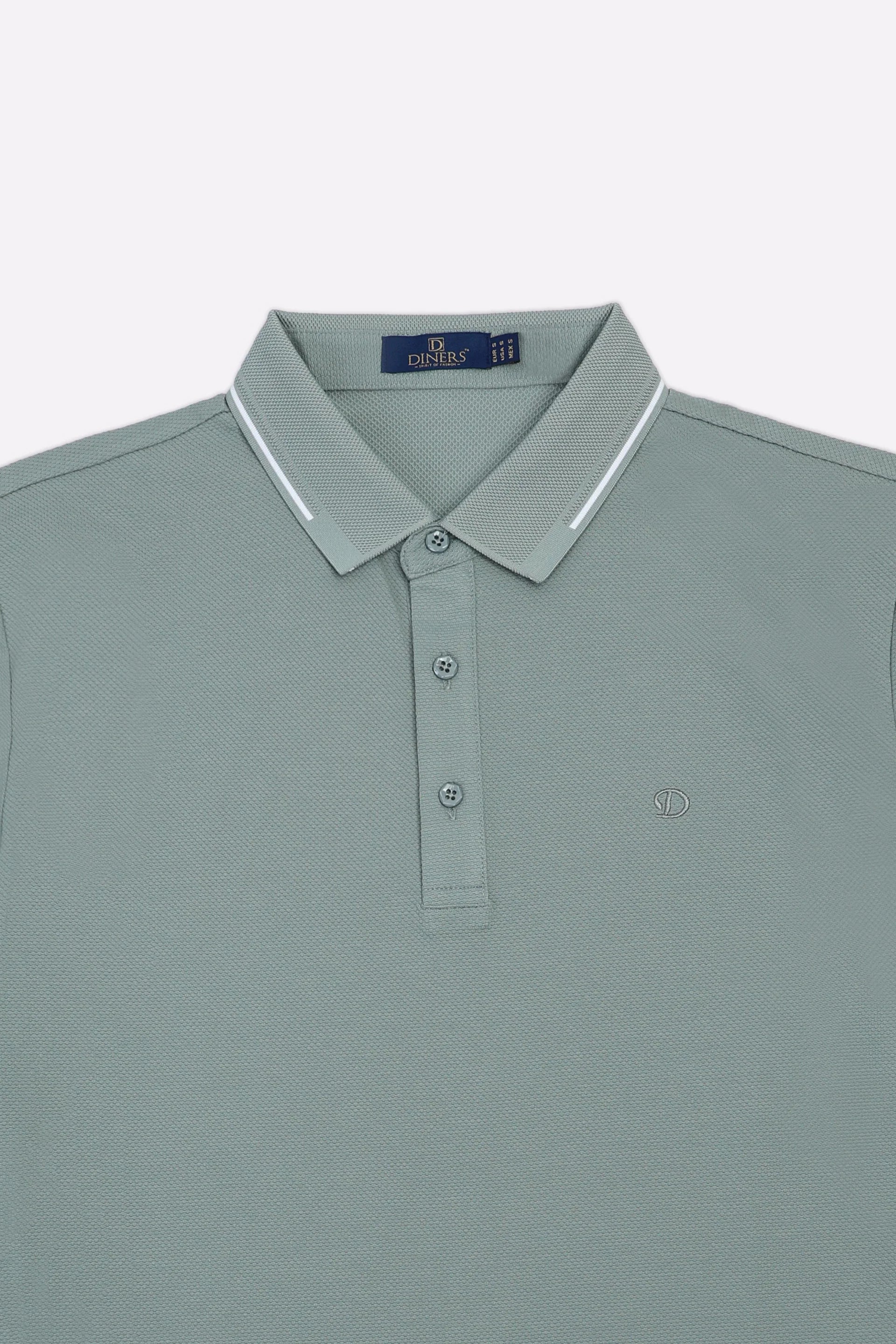 Light Green Basic Mercerized Polo