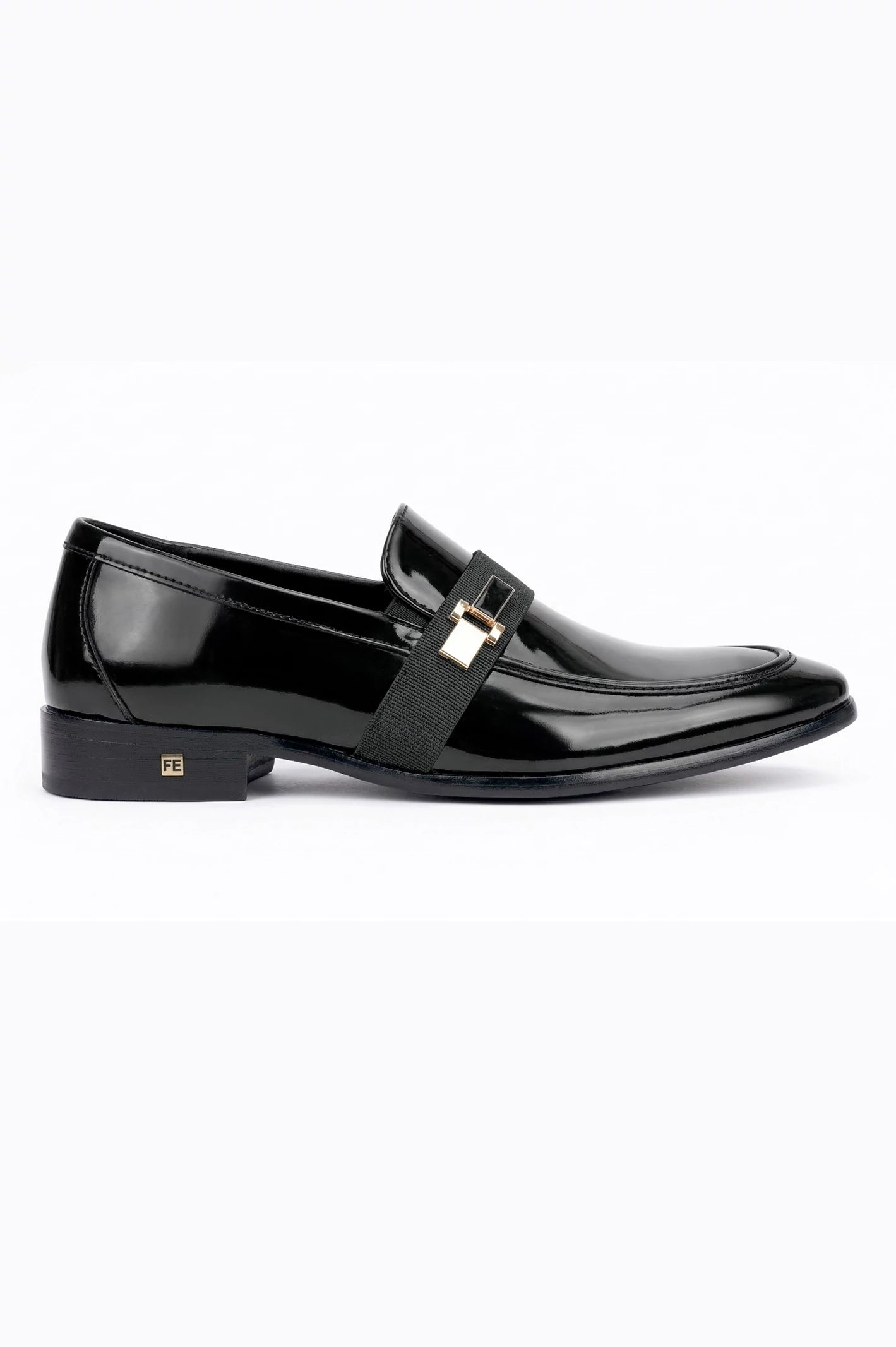 Black Moccasins Formal Shoes