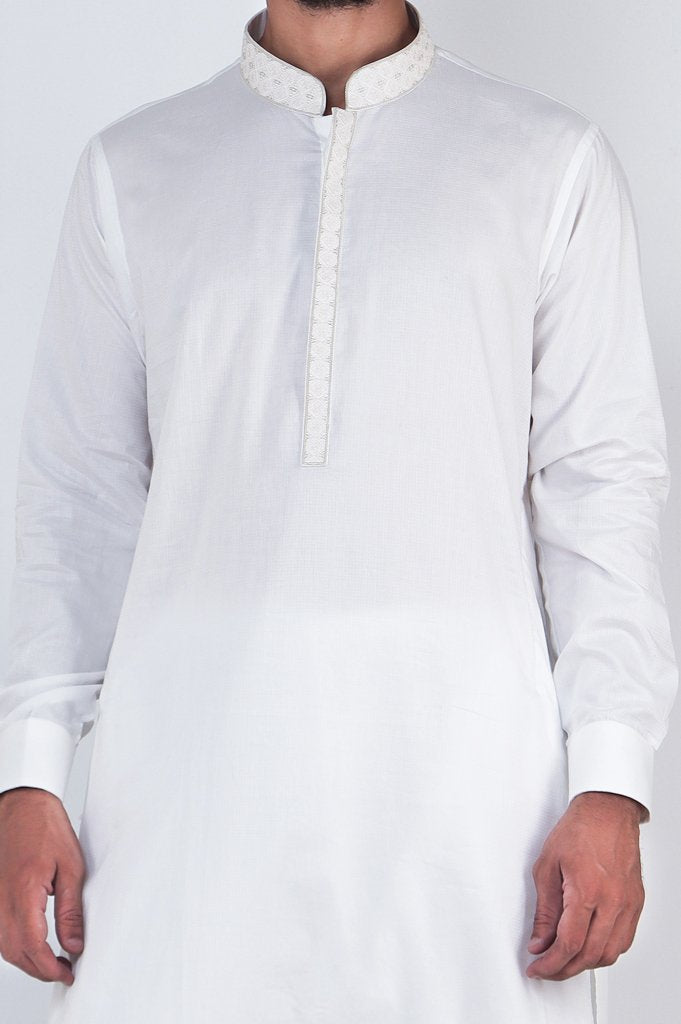 Formal Shalwar Suit for Men (EG2604-Off-WHITE) - Diners