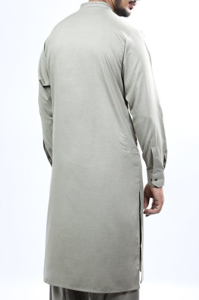 Formal Shalwar Suit for Men EG2593-Light-Green - Diners