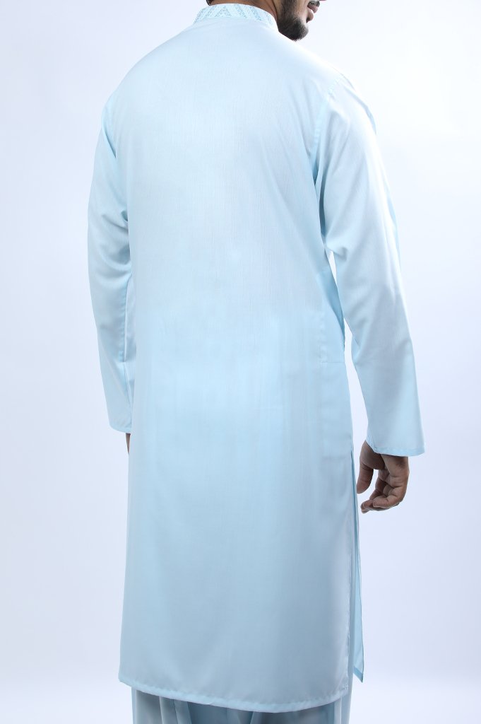 Formal Shalwar Suit for Man EG2784-Teal - Diners