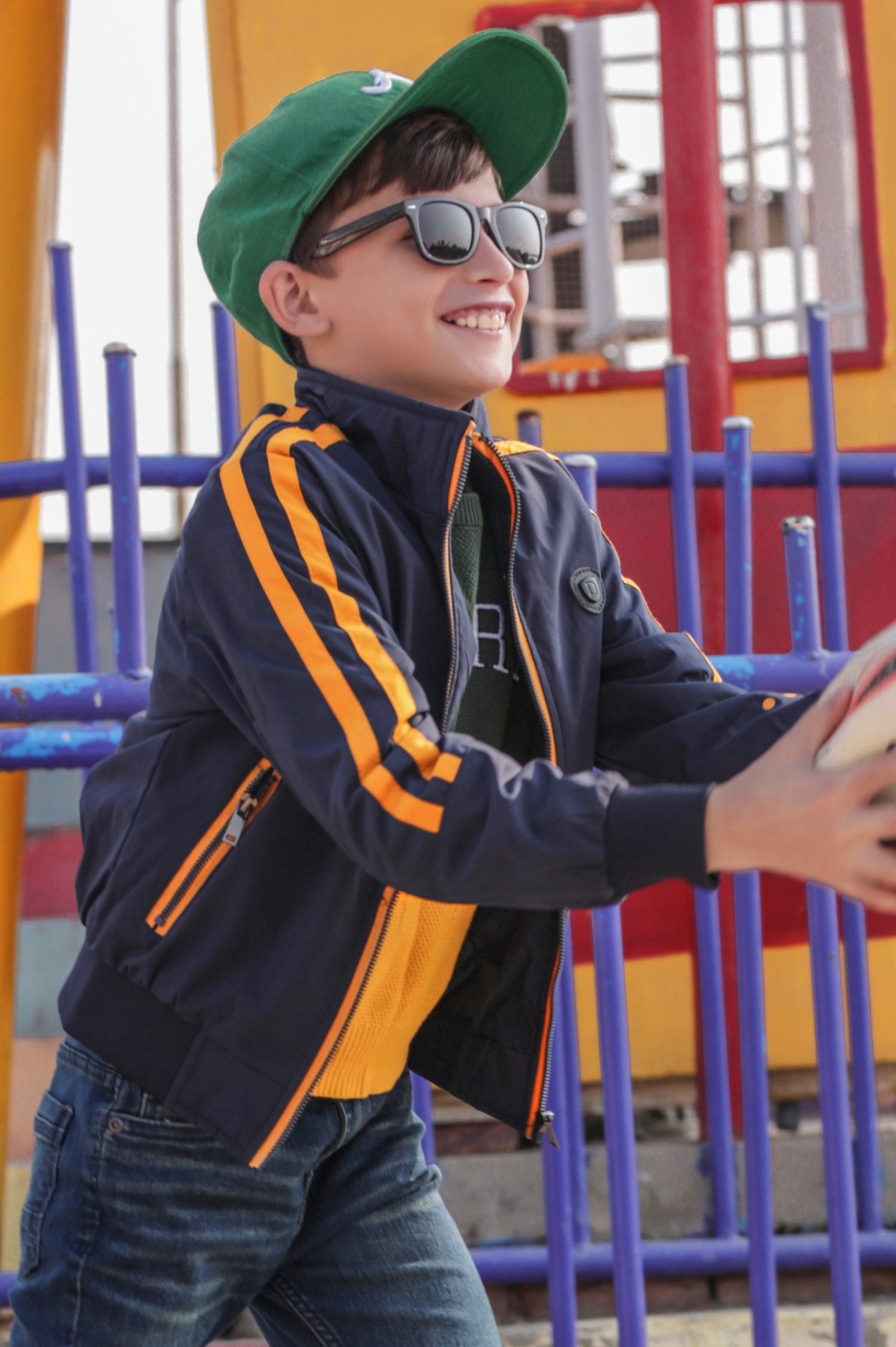 Boys Jacket In Navy SKU: KBF-0050-NAVY - Diners