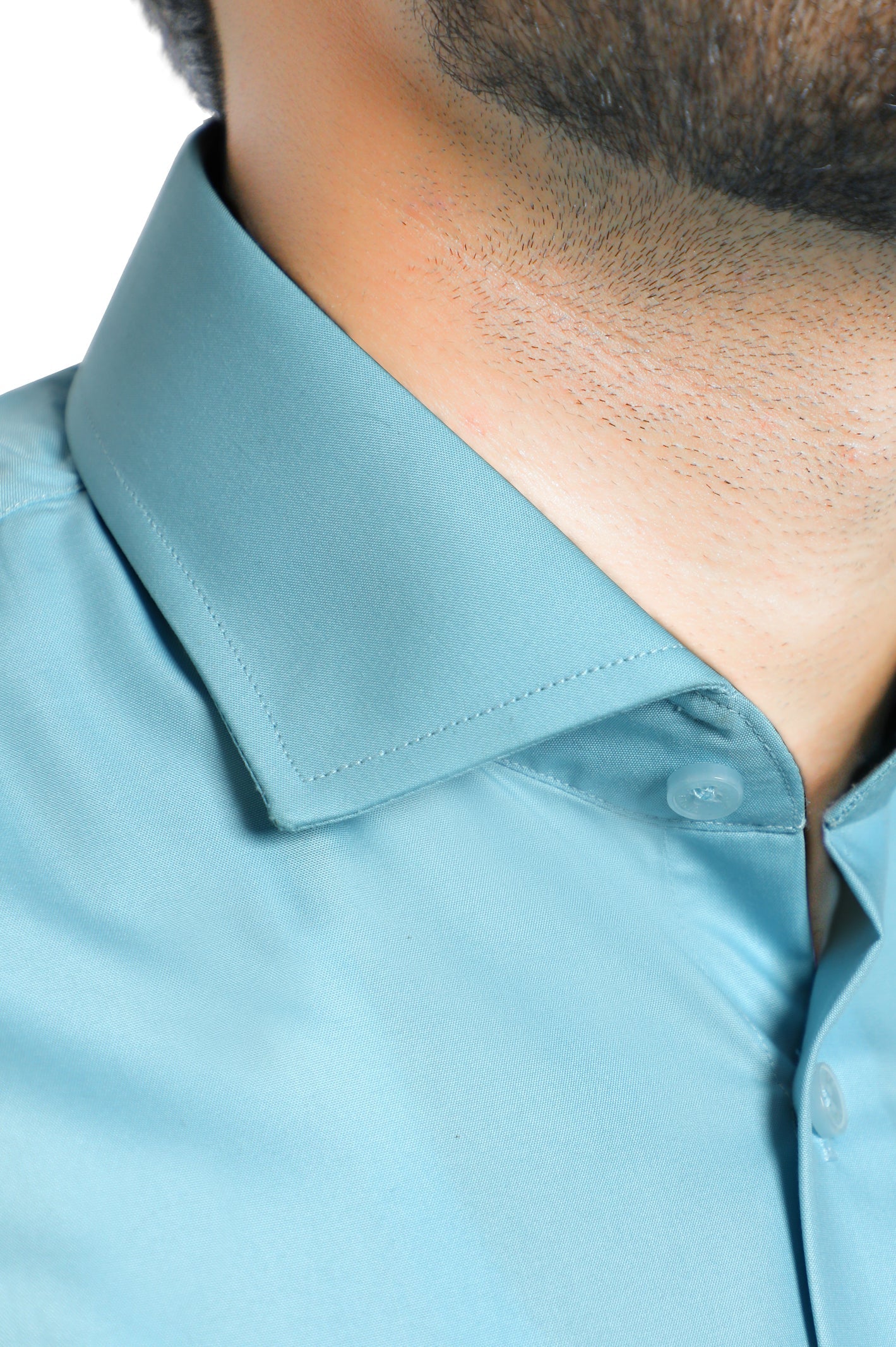 Formal Man Shirt in Teal SKU: AB2271-Teal - Diners