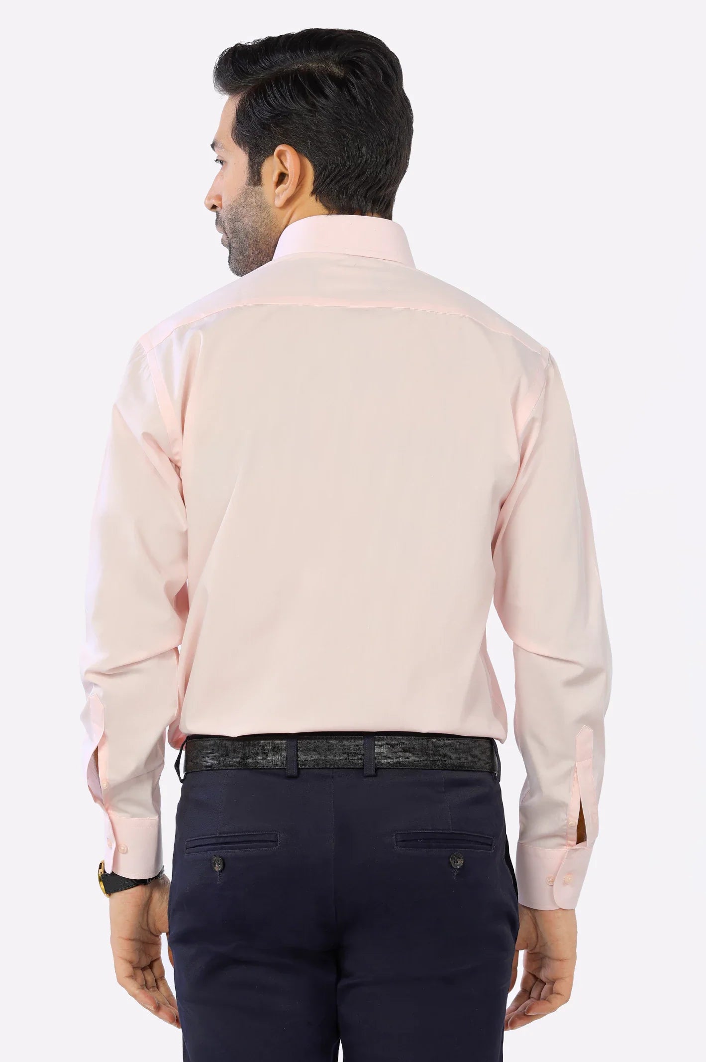 Pink Plain Formal Shirt