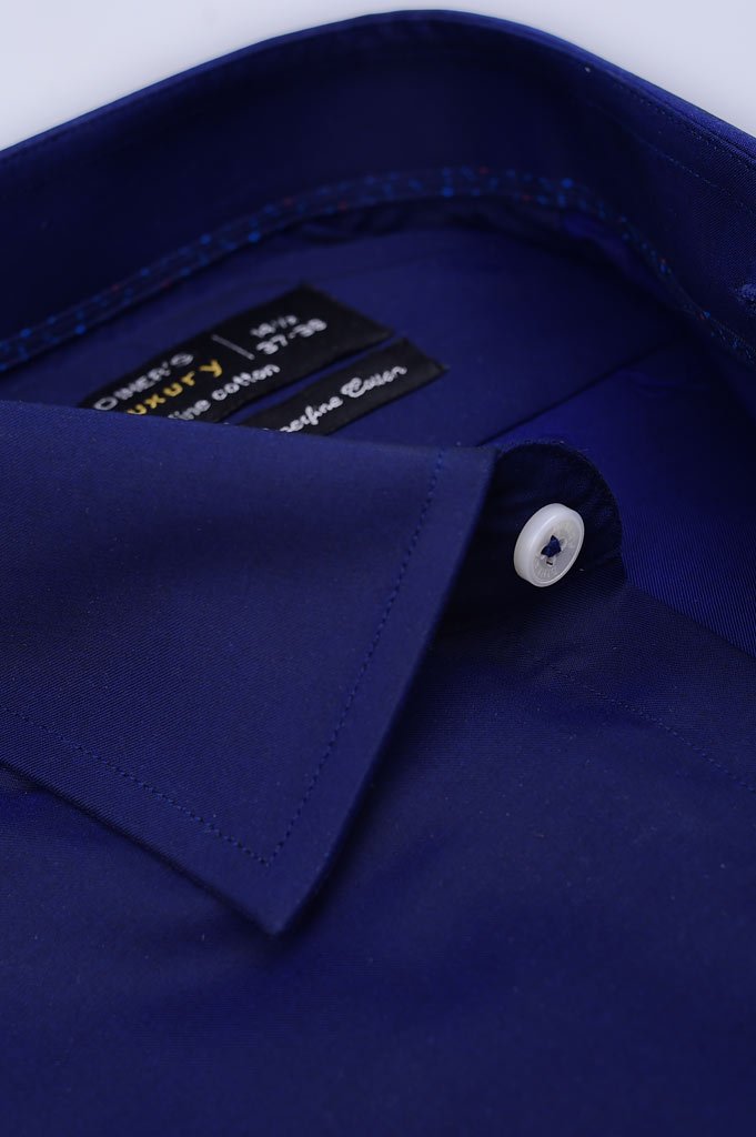 Formal Men Shirt SKU: AD18520-N-BLUE - Diners
