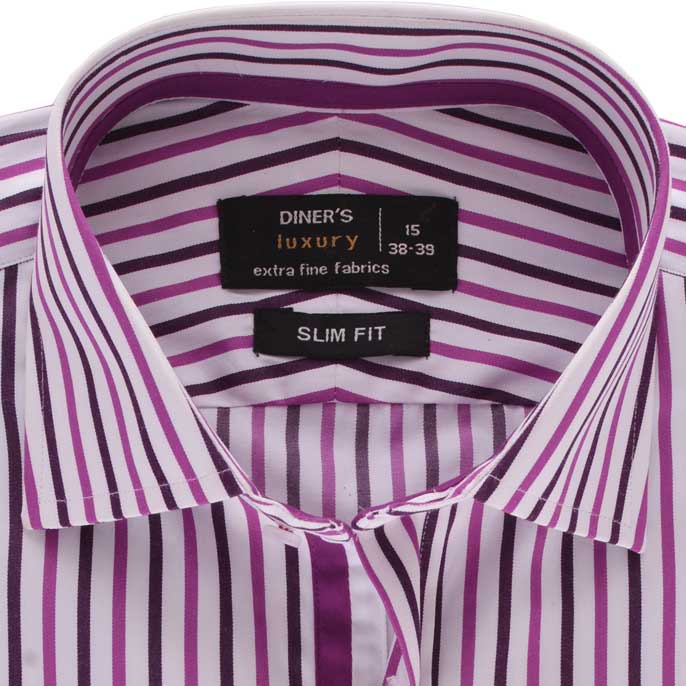 Formal Shirt in Purple SKU: AD15333-Purple - Diners
