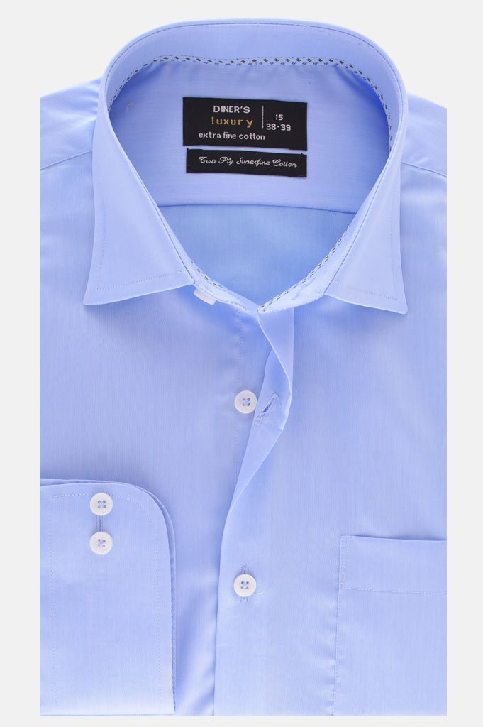 Formal Man Shirt in Blue SKU: AD18520-BLUE - Diners
