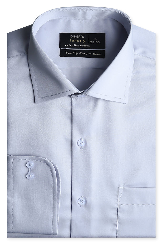 Formal Shirt for Man In L-Grey SKU: AD5074-L-GREY - Diners