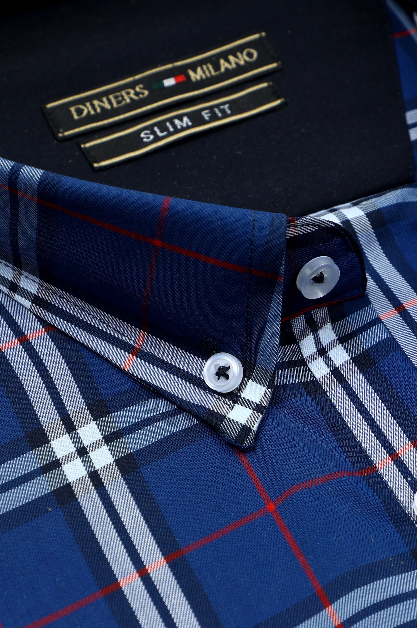 Casual Milano Shirt SKU: AM26051-D-BLUE