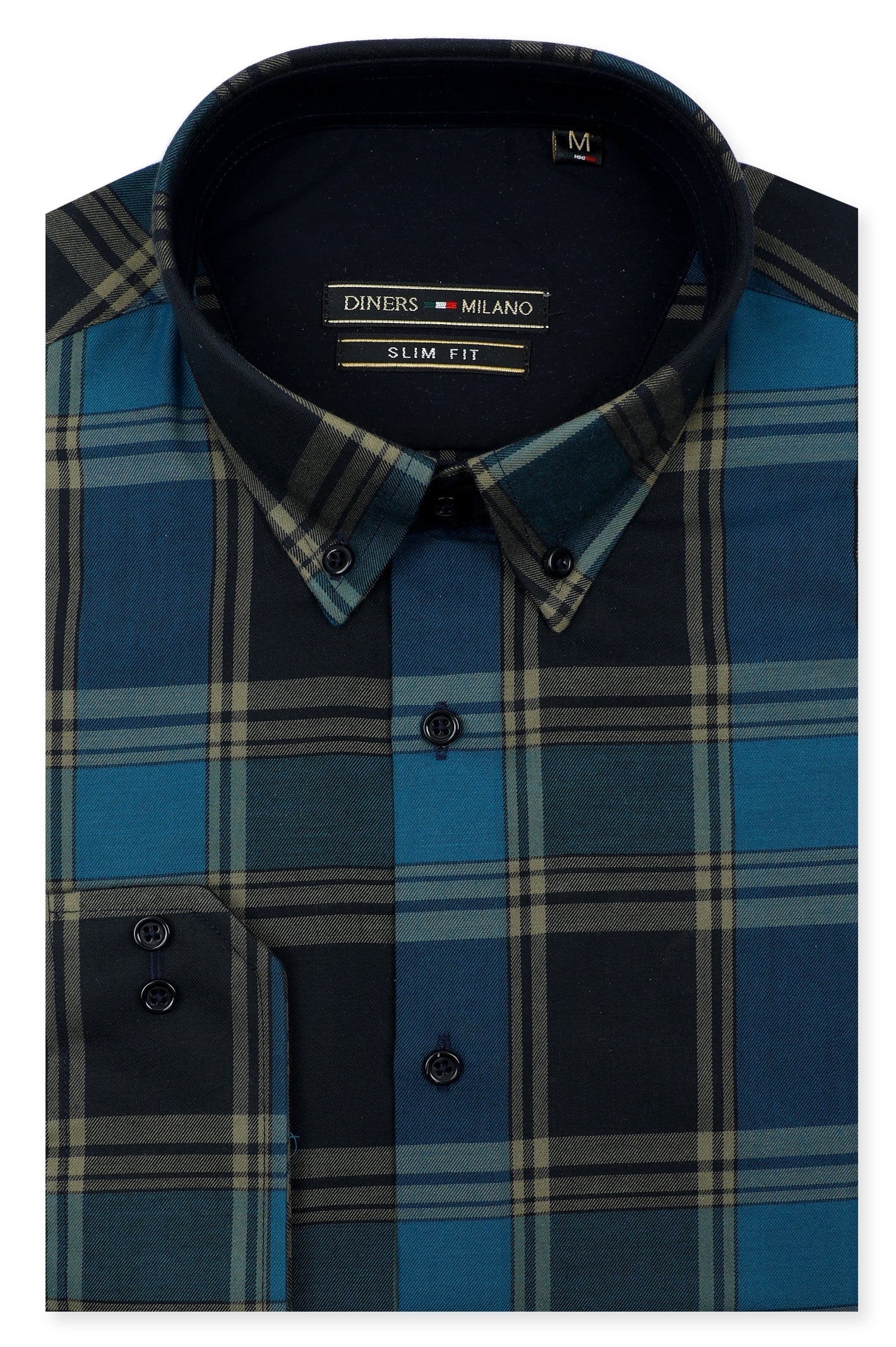 Casual Milano Shirt SKU: AM26111-D-BLUE