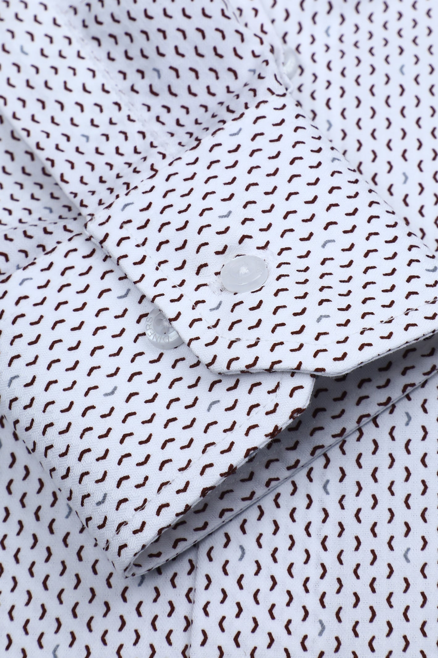 White Texture Casual Milano Shirt