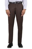 Brown Men's Formal Trouser -  BA1458-19-Brown
